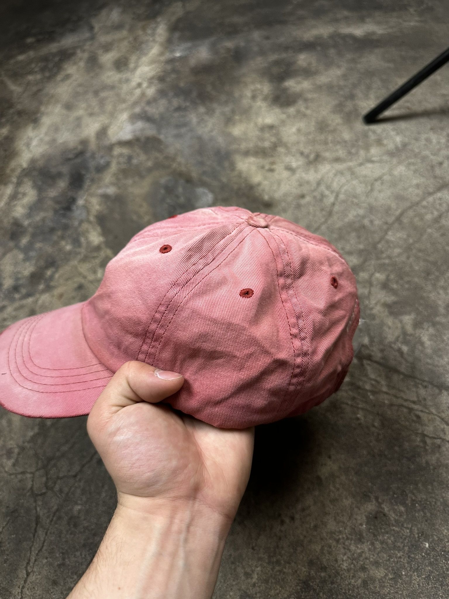 Polar Skate Co. 00s Vintage Polar Skate Co. Distressed Washed Hiphop Cap Size ONE SIZE - 3 Thumbnail