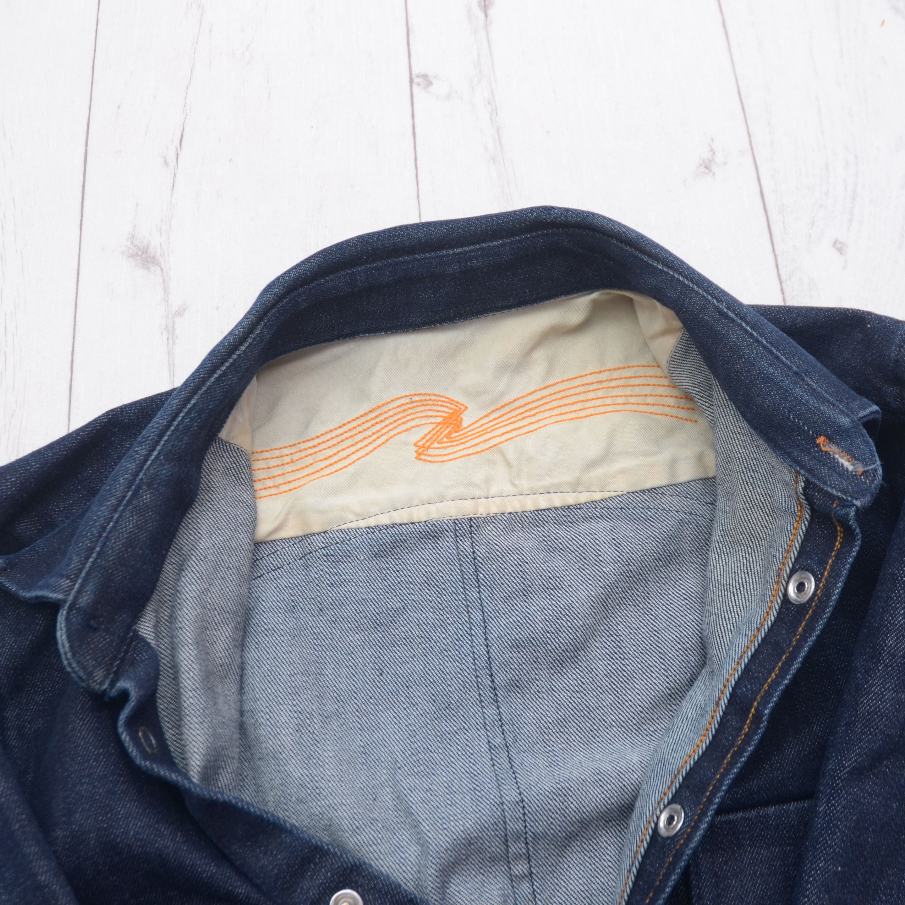 Nudie Jeans Nudie Jeans Overshirt Jeans Shirts SLIM Size XS-S Y2K Unisex Size US XS / EU 42 / 0 - 9 Thumbnail
