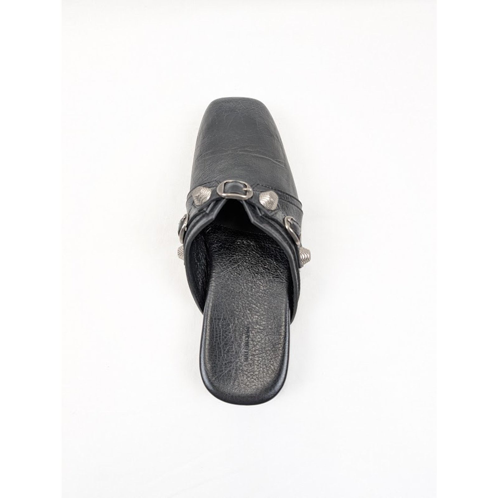 Balenciaga o1rshd1 Q:2 / Cosy Cagole F005 Arena Mules in Black/Aged Size US 13 / EU 46 - 10 Thumbnail