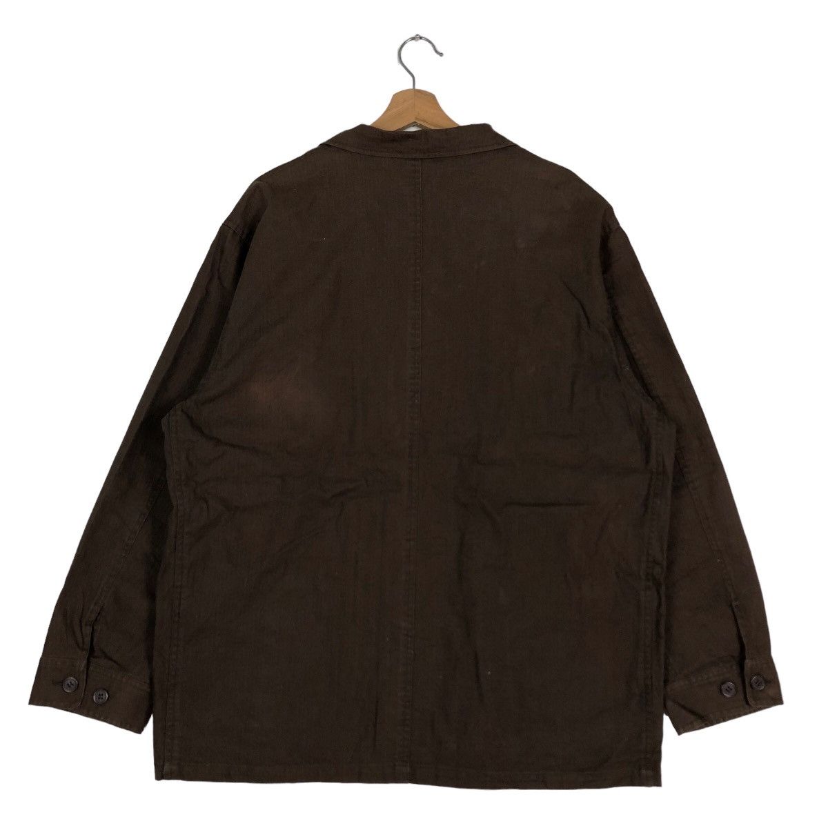 Japanese Brand 🔥90’s Vintage Hikory Chore Jacket Japan Issey Miyake Size US L / EU 52-54 / 3 - 8 Thumbnail