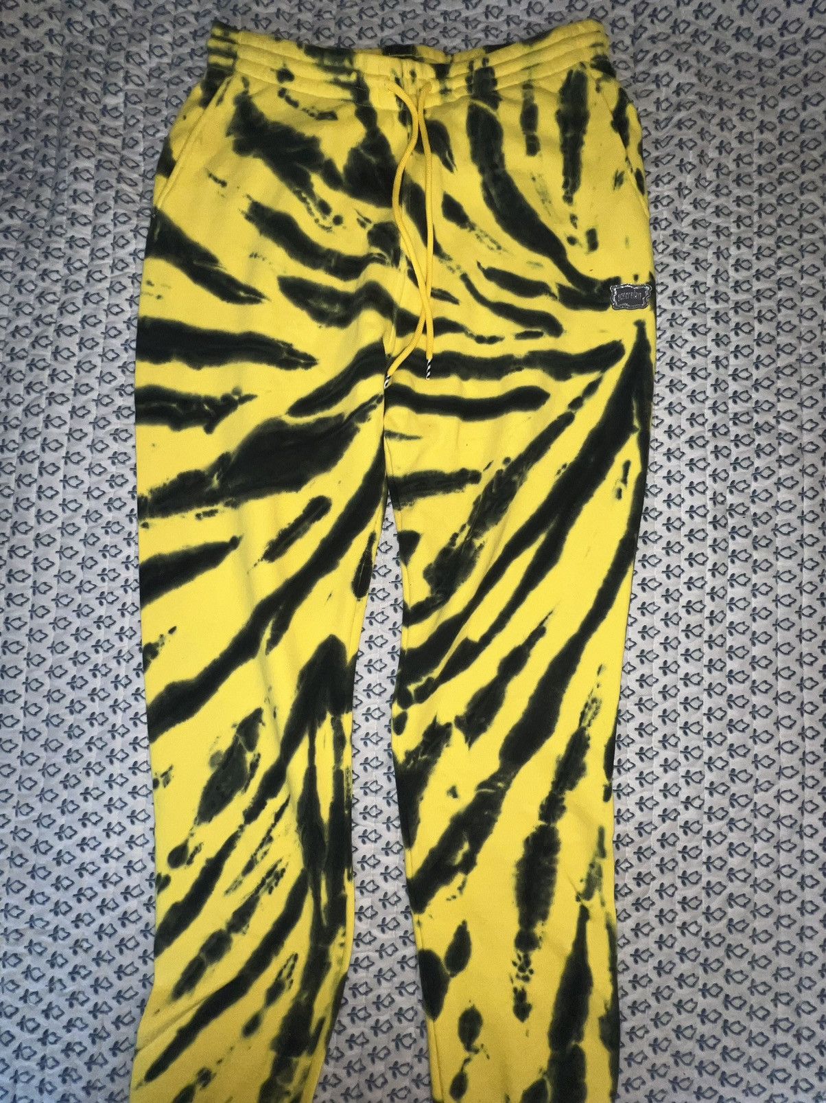 Icecream Ice Cream yellow tie dyed joggers size LG Size US 34 / EU 50 - 1 Thumbnail
