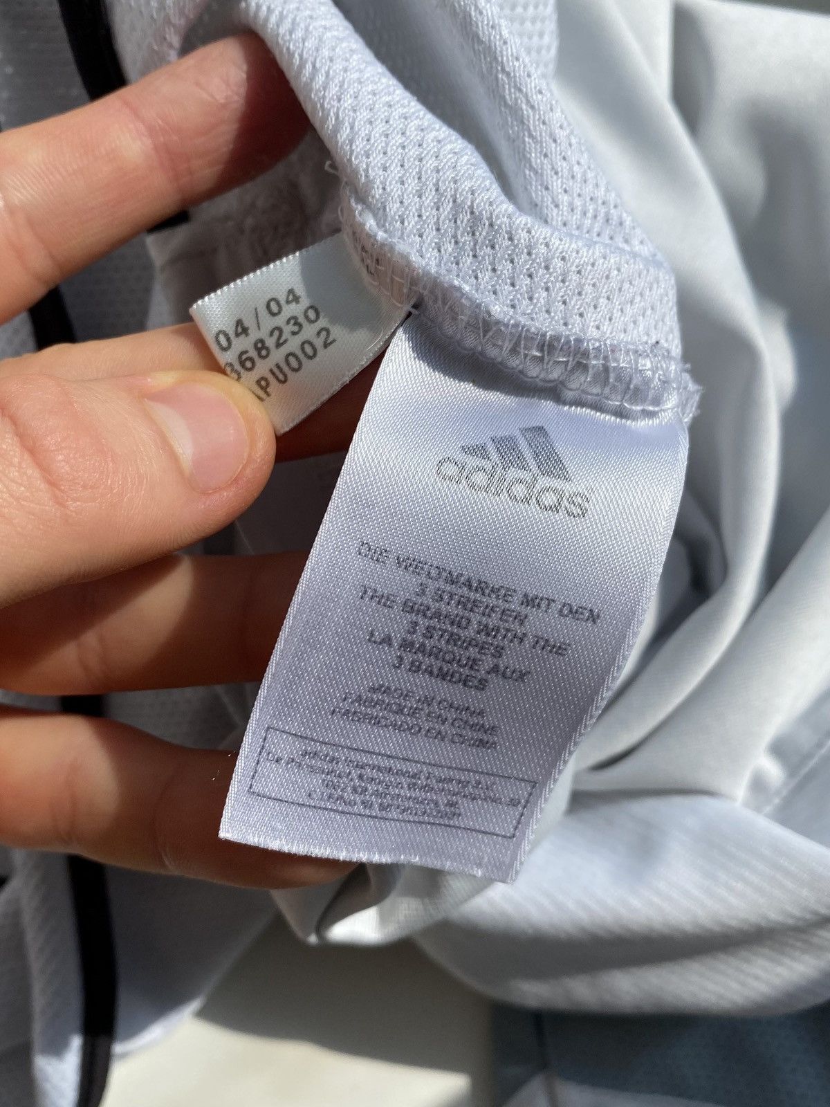 Adidas Real Madrid 04-05 Pre Match Training Soccer Jersey Adidas Size US L / EU 52-54 / 3 - 9 Thumbnail