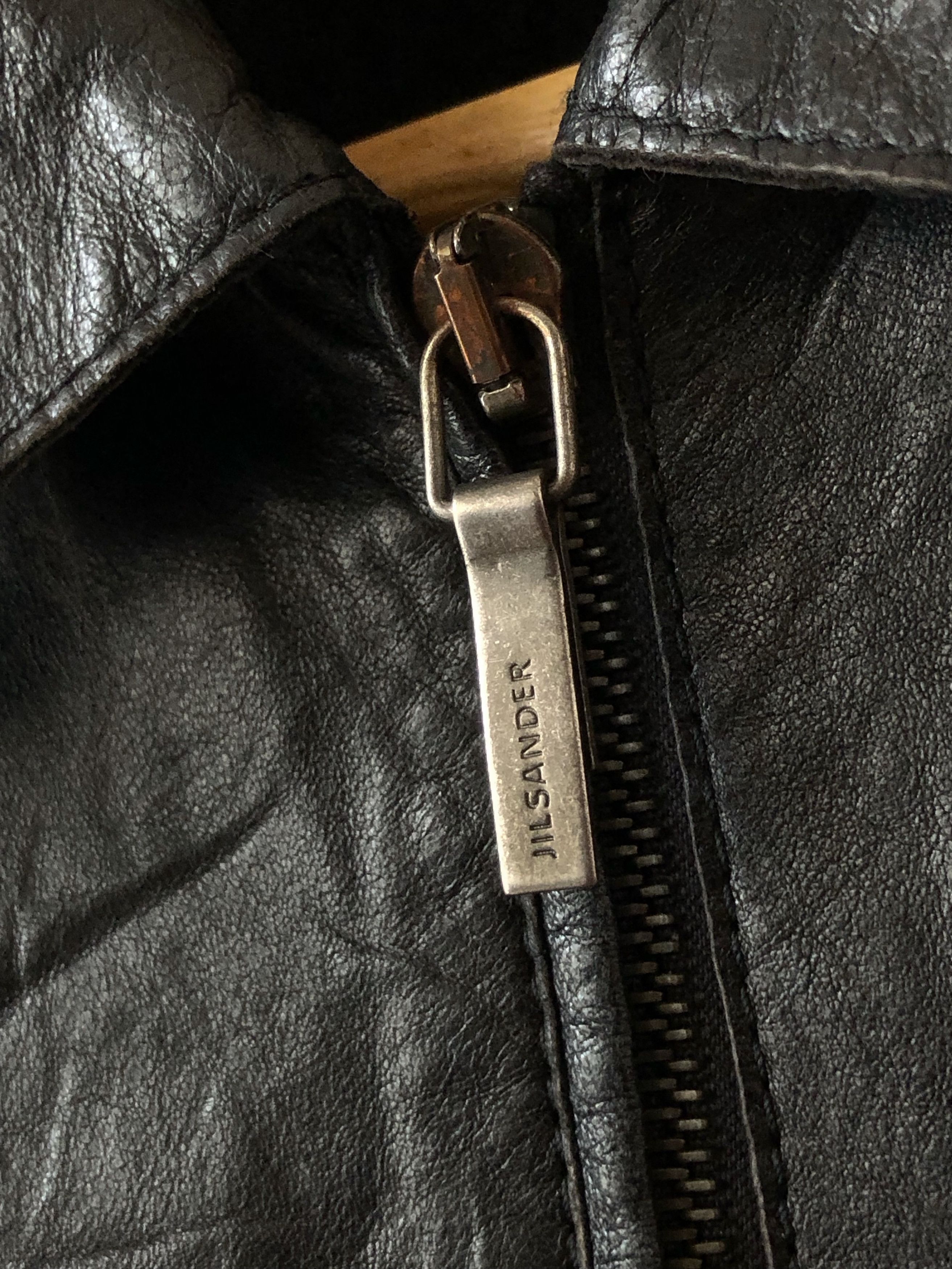 Jil Sander RARE🔥SS06 JIL SANDER BY RAF SIMONS BIKER LAMBSKIN Size S / US 4 / IT 40 - 6 Thumbnail