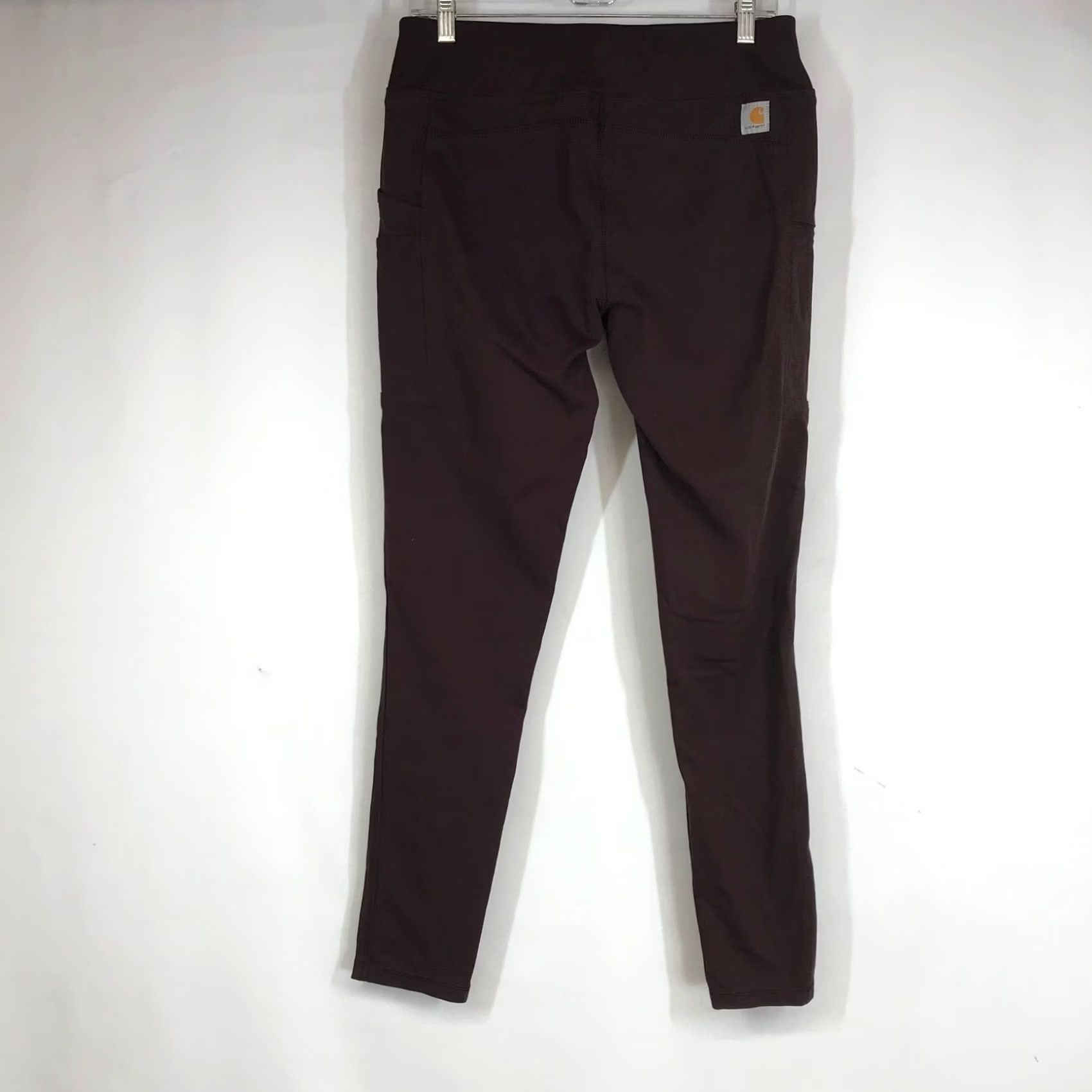 Carhartt VINTAGE -> (not vintage) Carhartt Force Utility Leggings Womens M Brown Leggings Workwear Activewear Size 32" / US 10 / IT 46 - 4 Thumbnail