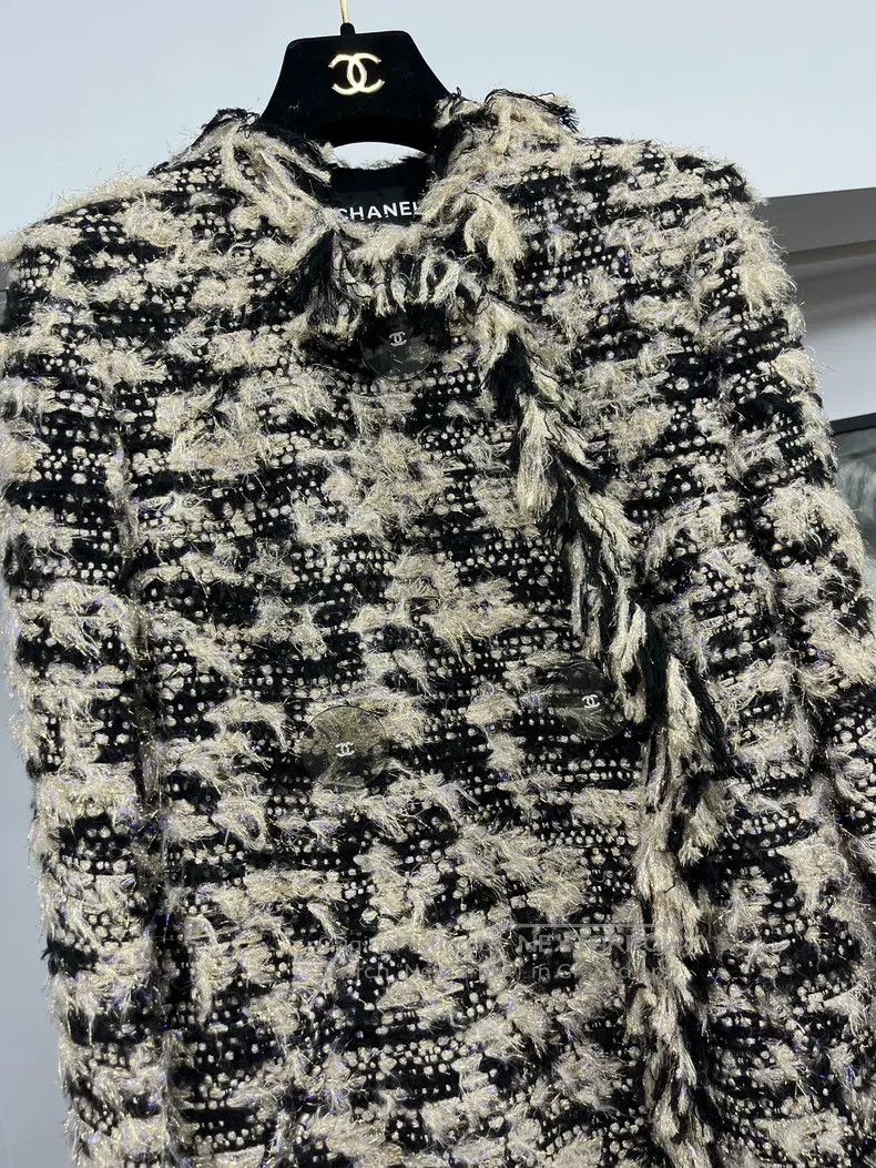 Chanel Chanel Metropolitan series tweed tassel long coat Size XS / US 0-2 / IT 36-38 - 2 Thumbnail