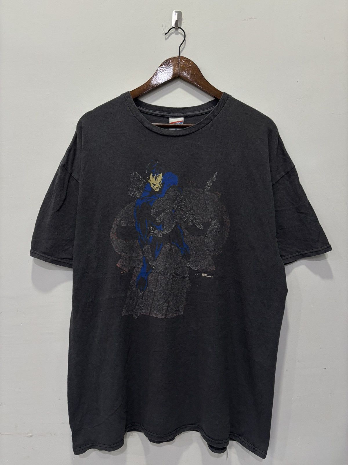 Marvel Comics × Vintage Vintage Marvel Punisher Tshirt Size US XL / EU 56 / 4 - 1 Thumbnail