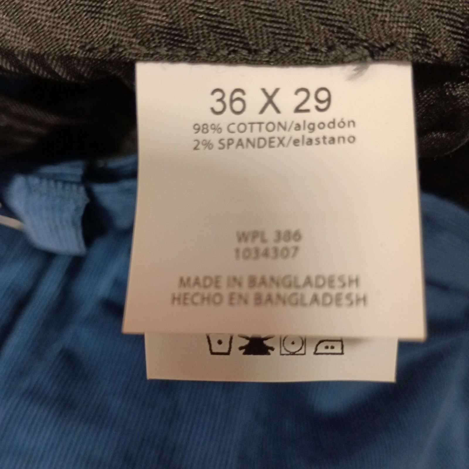 Haggar Haggar Premium Stretch Corduroy Pants Men's Size 36x29 Blue Size US 36 / EU 52 - 6 Thumbnail