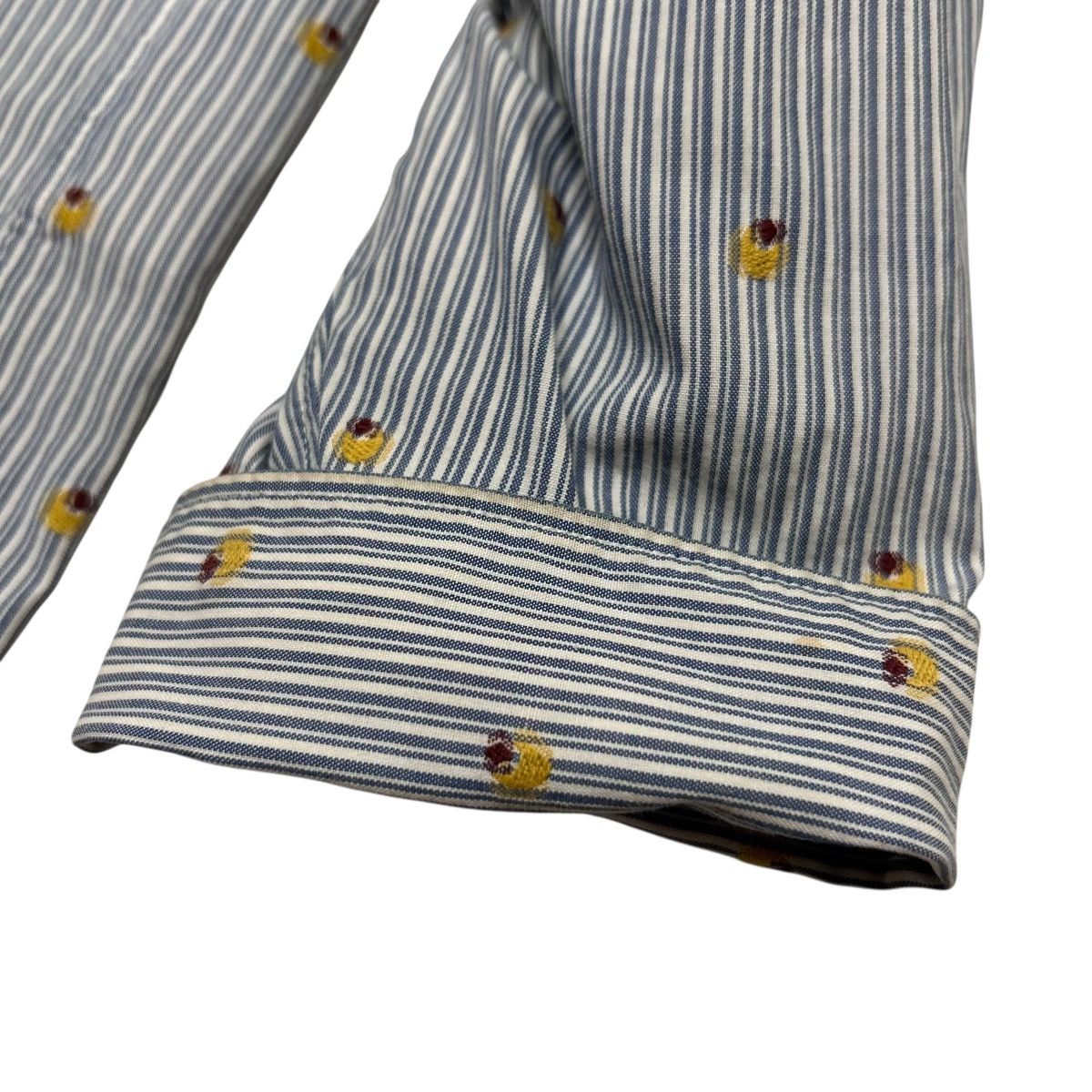 Comme des Garcons 556 01SS 00s Comme Des Garcons Homme shirt jacket men blue Size US S / EU 44-46 / 1 - 14 Thumbnail