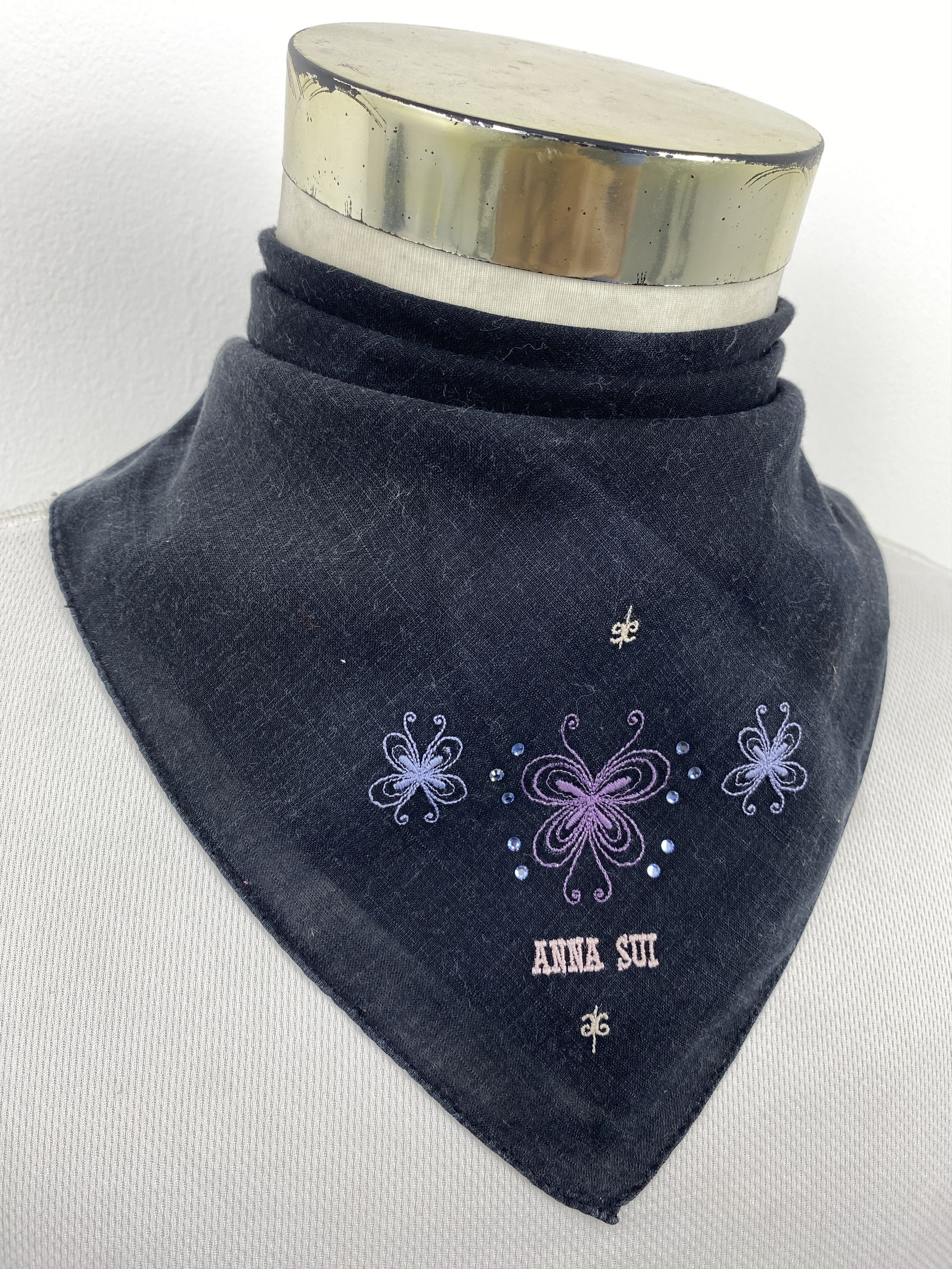 Other Vintage Anna Sui Handkerchief / Neckerchief KT0256 Size ONE SIZE - 2 Thumbnail