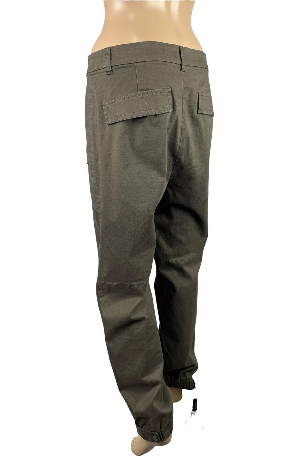 Other Marc Cain Khaki Cotton Pants Ankle Zip size 4 Size 36" / US 14 / IT 50 - 7 Thumbnail