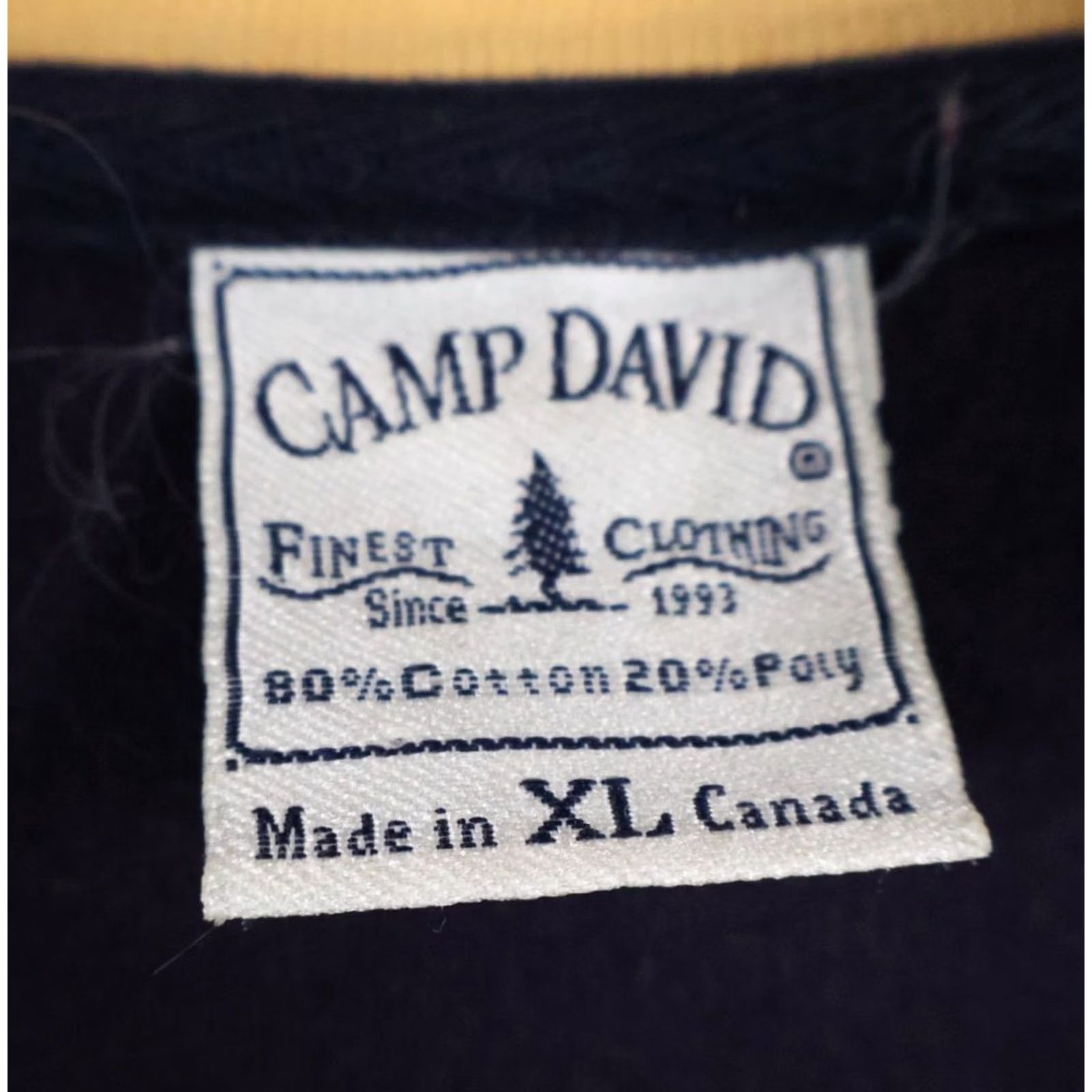 Vintage VINTAGE Camp David Sweatshirt Shirt XL Men Yellow Embroidered Fox Run Golf Course 90s Preppy Retro Sports Size US XL / EU 56 / 4 - 3 Thumbnail