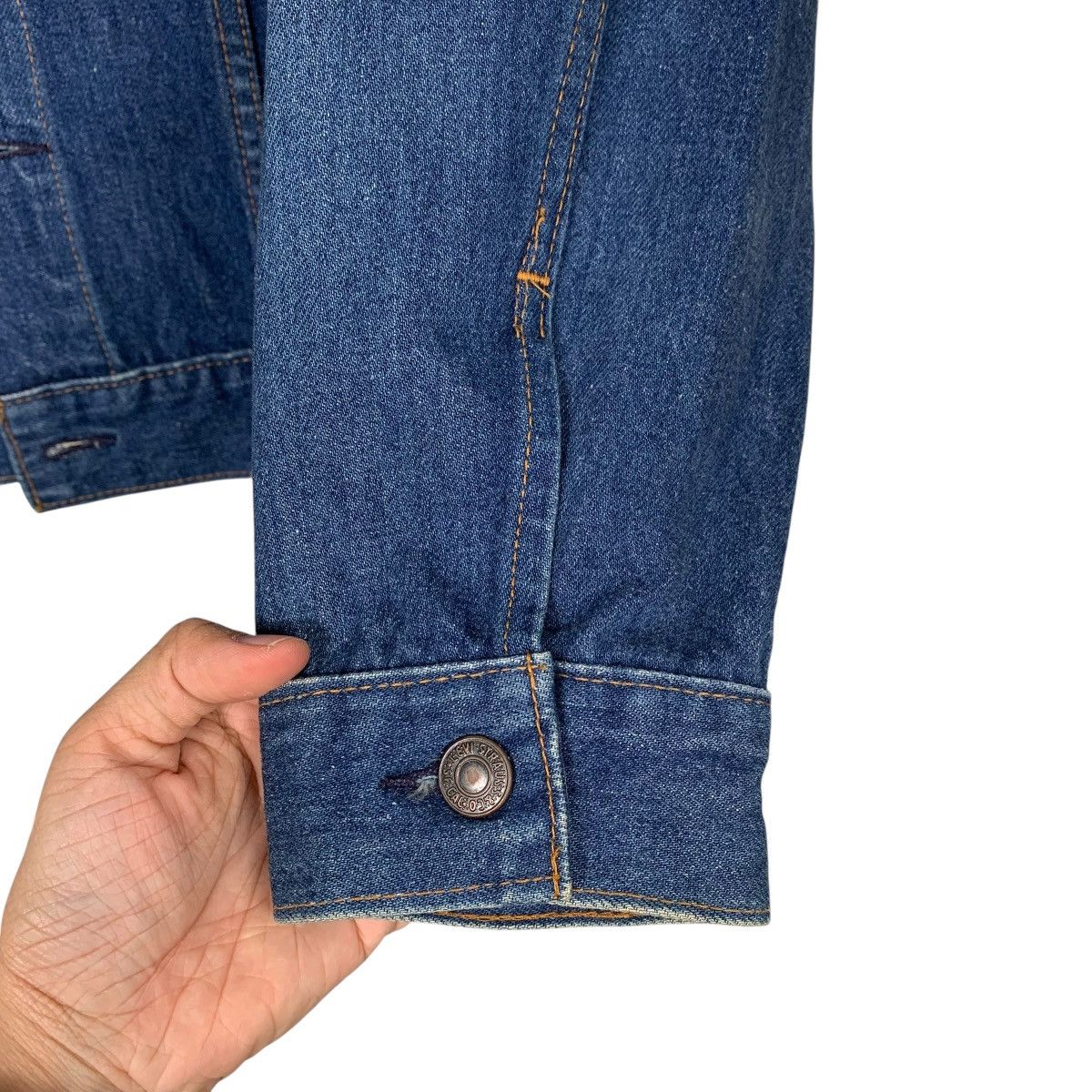 Levi's Vintage Levis Denim Trucker Jacket Size US M / EU 48-50 / 2 - 13 Thumbnail
