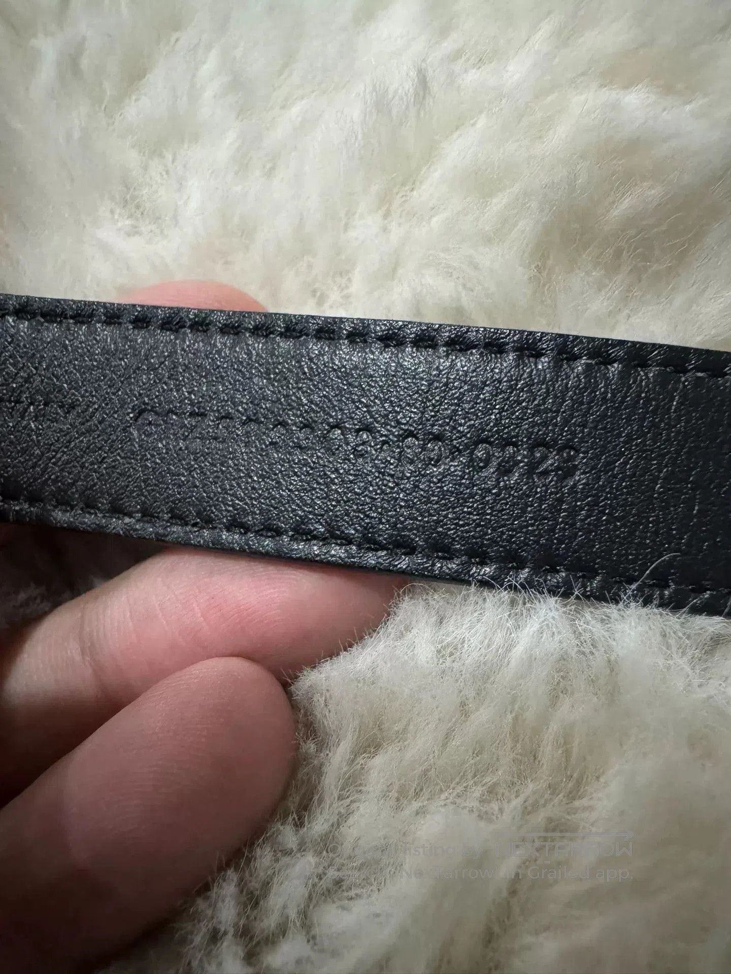 Yves Saint Laurent Saint Laurent YSL Black Silver Belt. Size ONE SIZE - 8 Thumbnail
