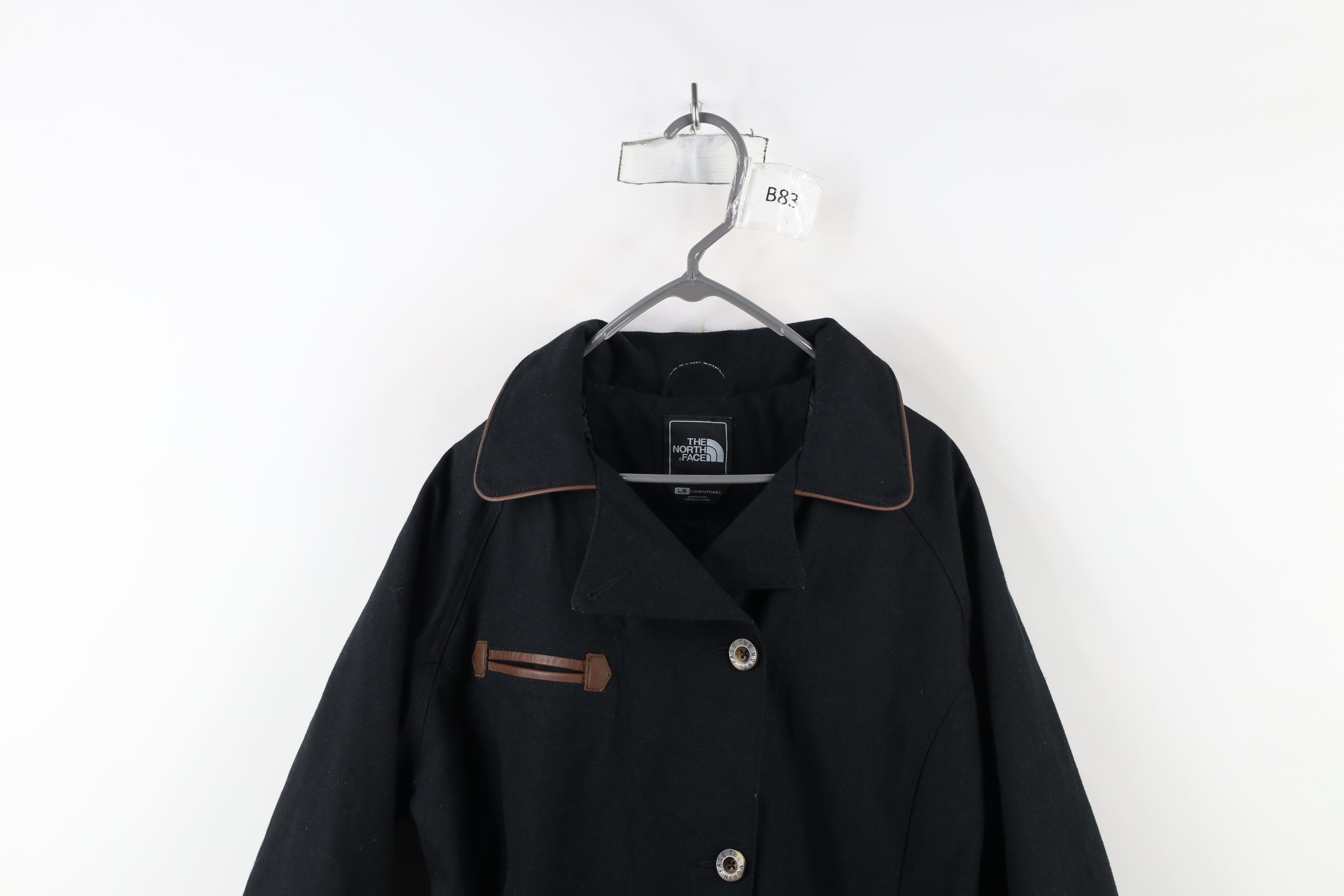 The North Face × Vintage The North Face Quilted Belted Herringbone Trench Coat Jacket Size L / US 10 / IT 46 - 2 Thumbnail