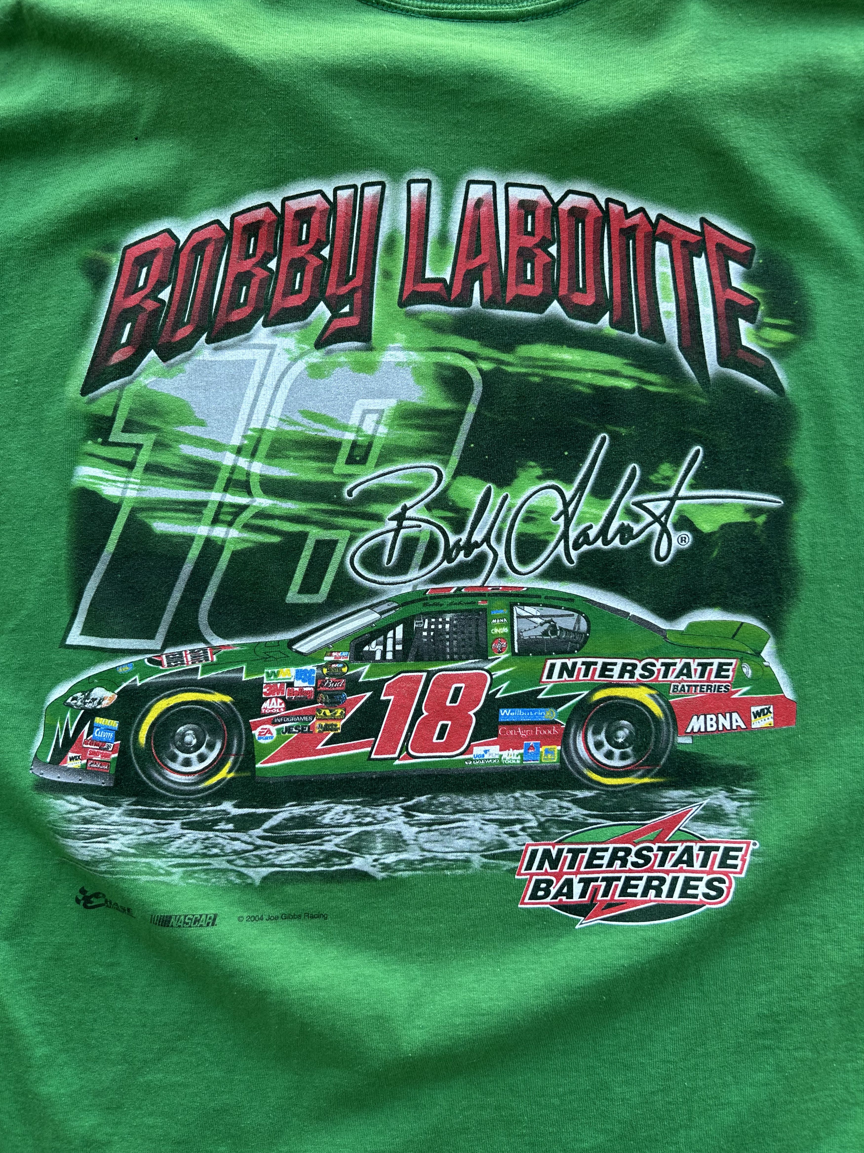 Vintage 2004 Chase Bobby Labonte Graphic Tee Size US XL / EU 56 / 4 - 4 Thumbnail
