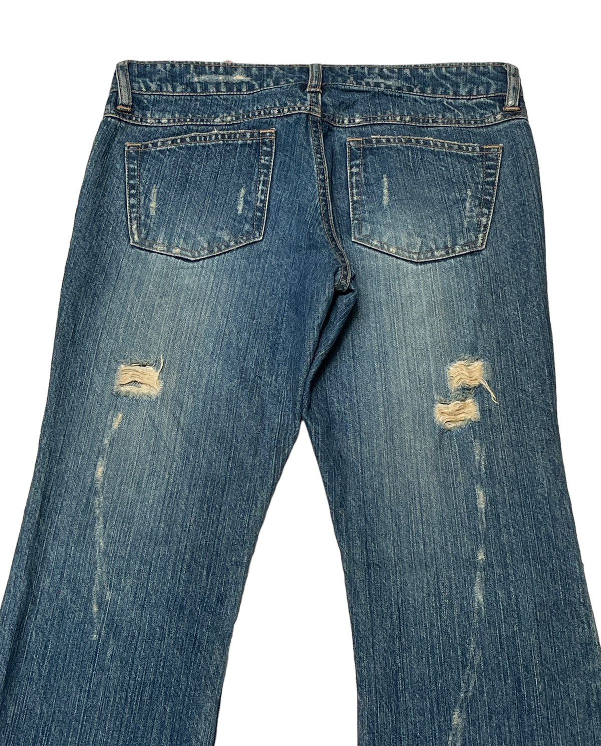 Vintage Vintage Unbrand Flared Jeans 2000s Size US 29 - 7 Thumbnail