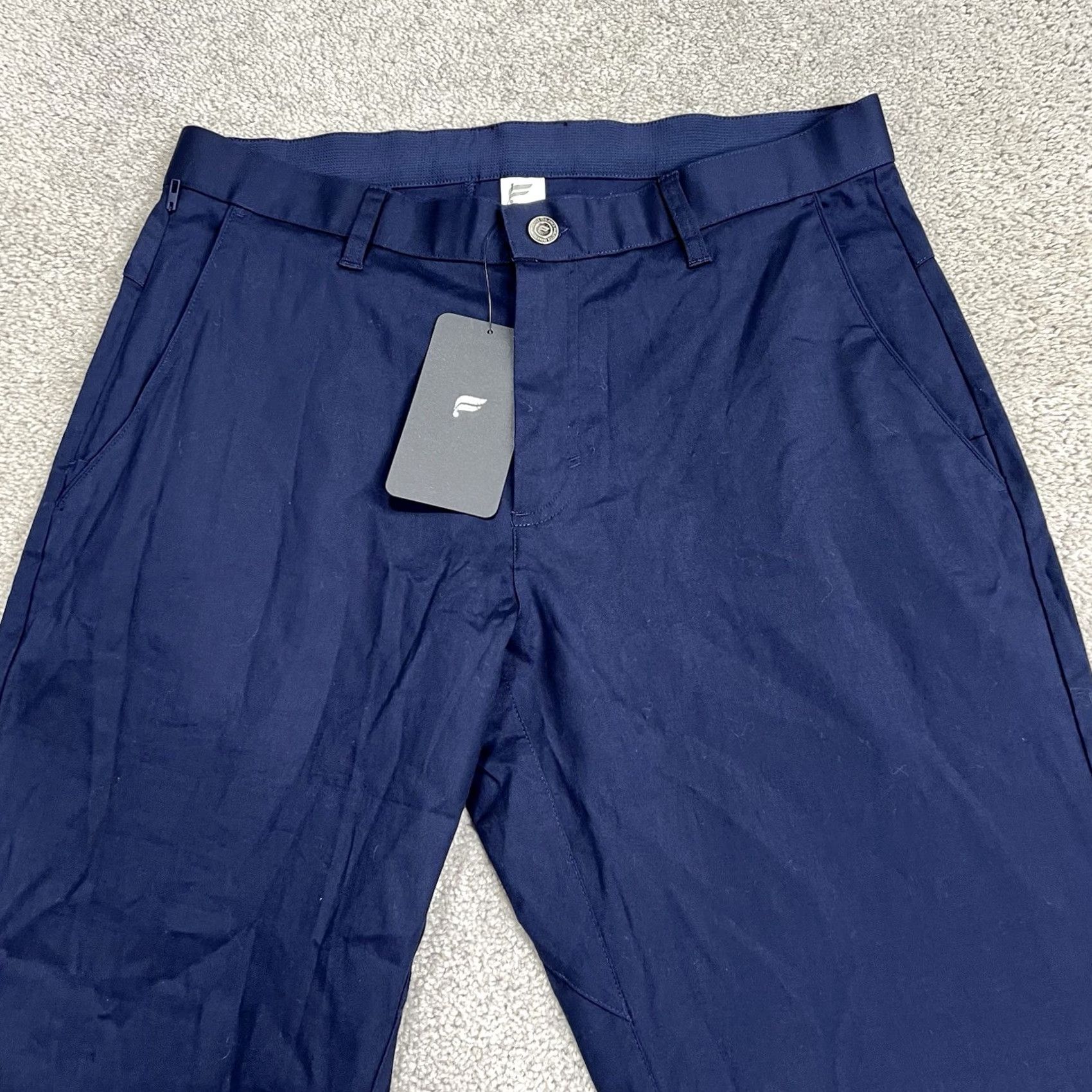 Fabletics Fabletics Pants Mens 32x34 The High Side Chino Navy Blue Classic Fit Stretch NWT Size US 32 / EU 48 - 2 Thumbnail