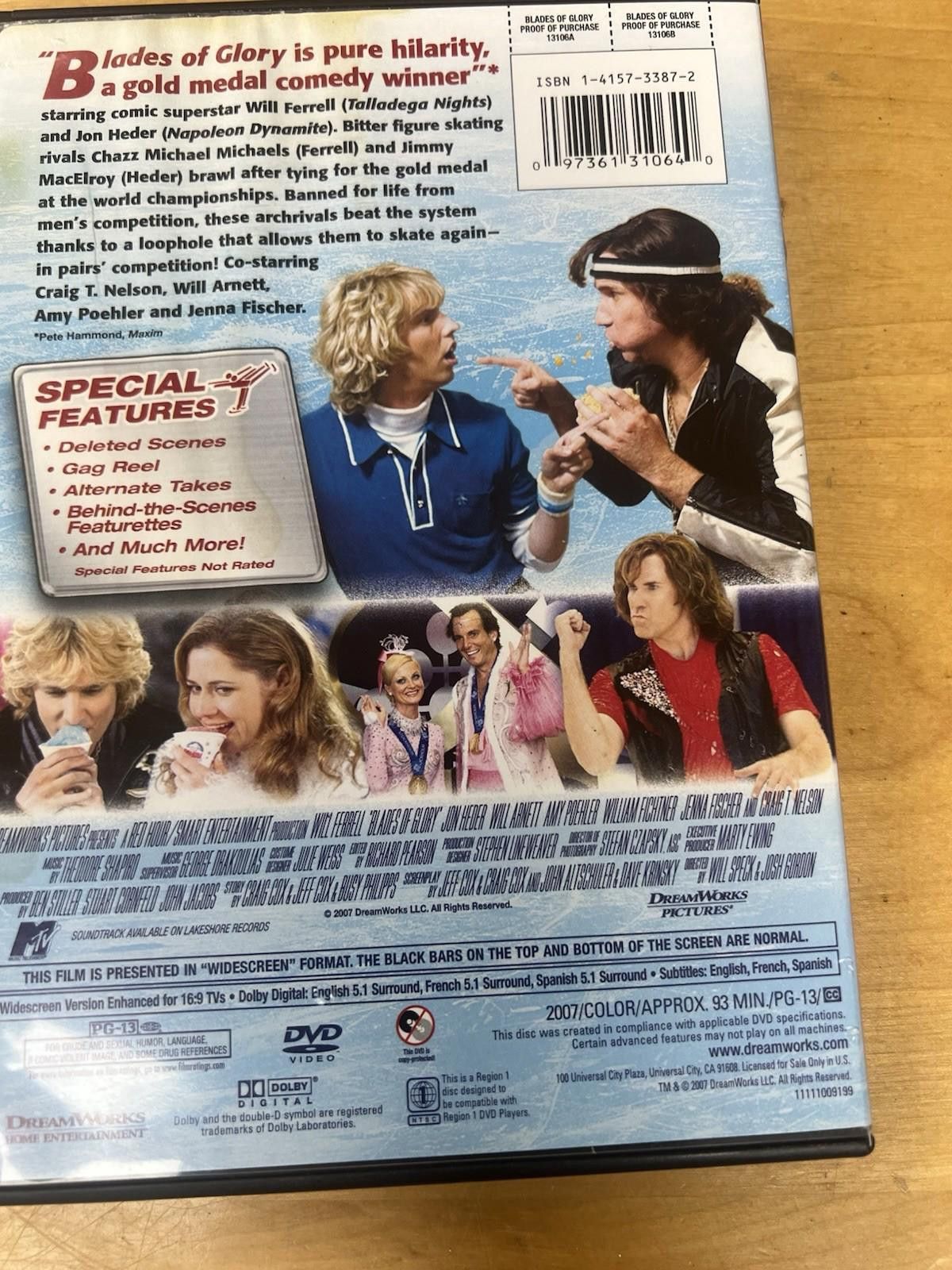 Other Blades of Glory (Widescreen Edition) DVD Size ONE SIZE - 9 Thumbnail