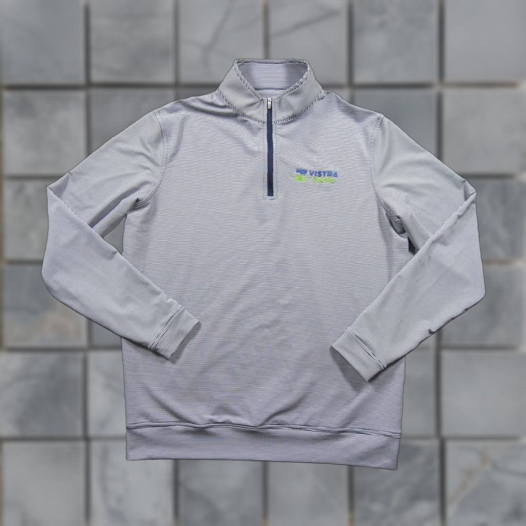 Peter Millar Peter Millar Sweater Mens Medium Blue Gray 1/4 Zip Pullover Performance Golf Casual Shirt Mens Size US M / EU 48-50 / 2 - 1 Thumbnail