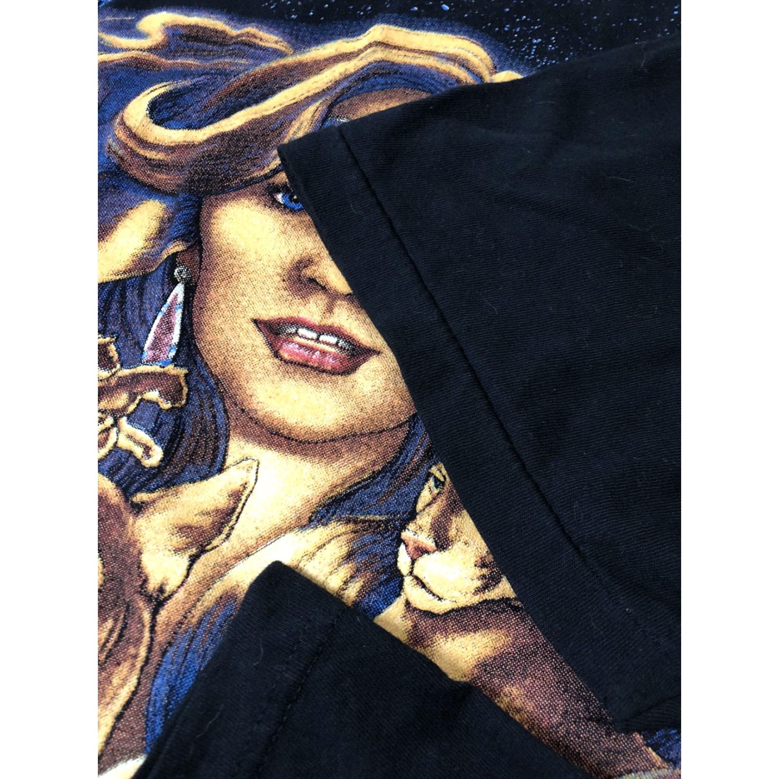 Harley Davidson VINTAGE Harley-Davidson American Thunder T-Shirt Very Rare XL Black 90s Sunrise Single Stitch Mens T-Shirt XL Mens 90s Harley-Davidson Shirt Size US XL / EU 56 / 4 - 7 Thumbnail