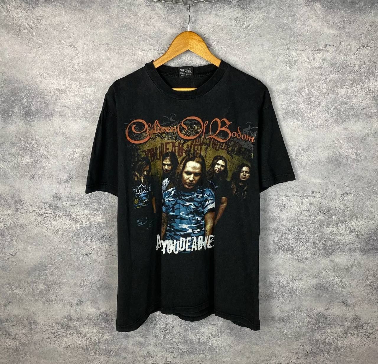 Children of Bodom Are You Dead Yet Vintage Tee Size XL `