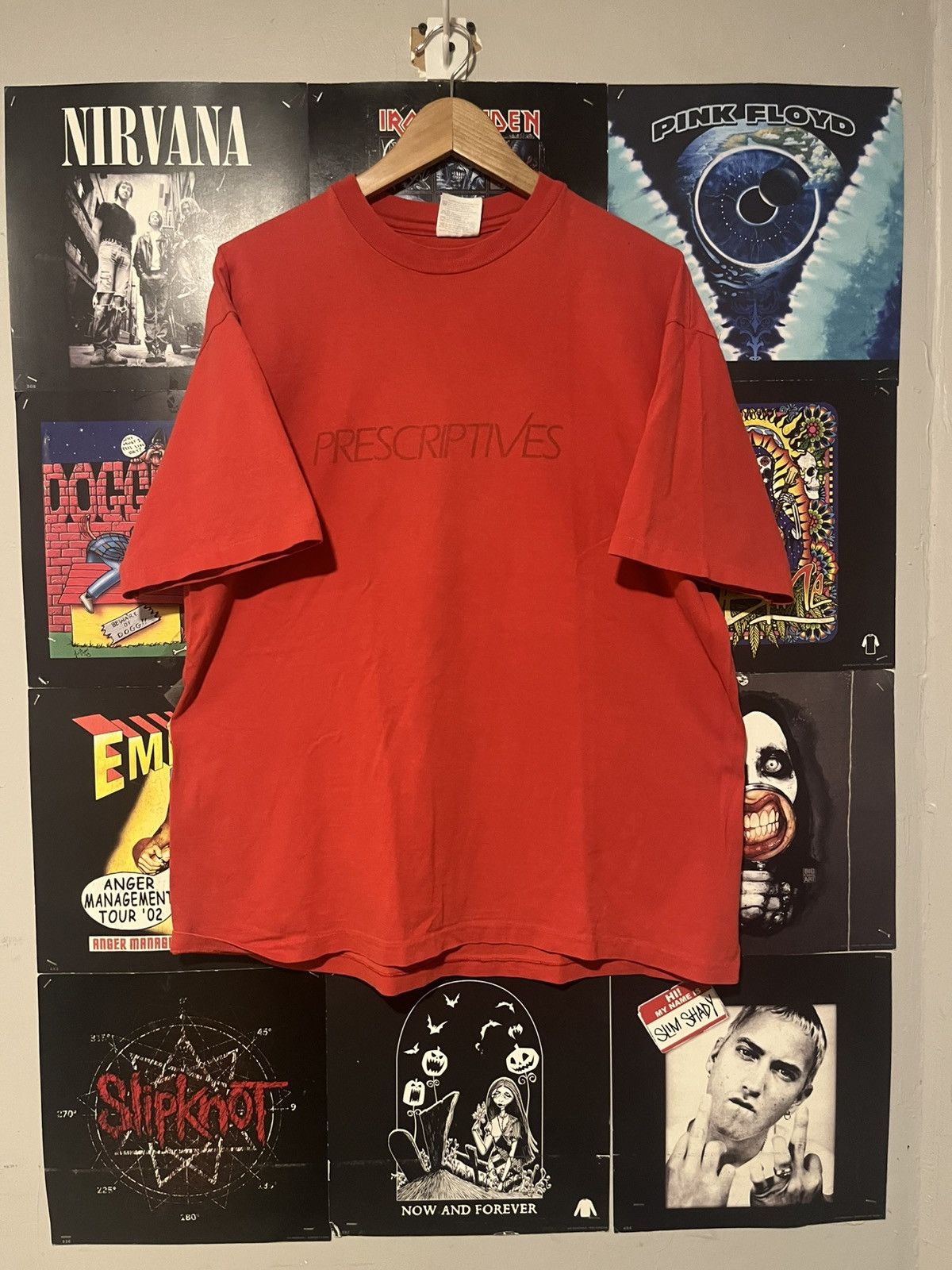 Hanes Vintage 80’s 90’s Made In USA Prescriptives Drug Tee shirt Size US XL / EU 56 / 4 - 1 Thumbnail