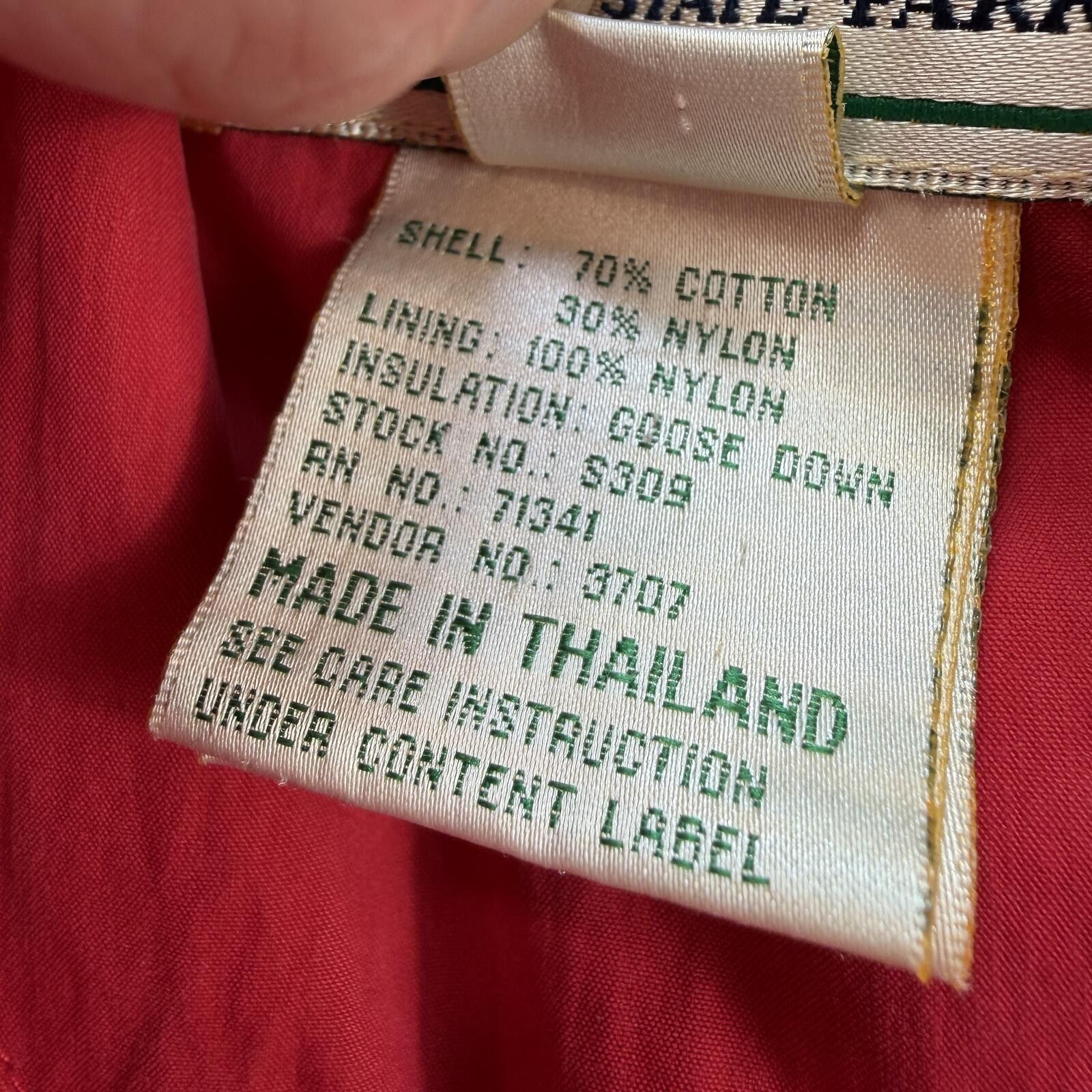 L.L. Bean Vintage 90s LL Bean Baxter State Parka Puffer Jacket L 14-16 Size US L / EU 52-54 / 3 - 5 Thumbnail