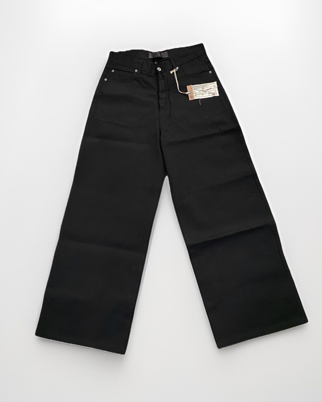 No Faith Studios No Faith Studios Raw Denim Japanese Ultra Loose Fit Black M Size US 32 / EU 48 - 5 Thumbnail