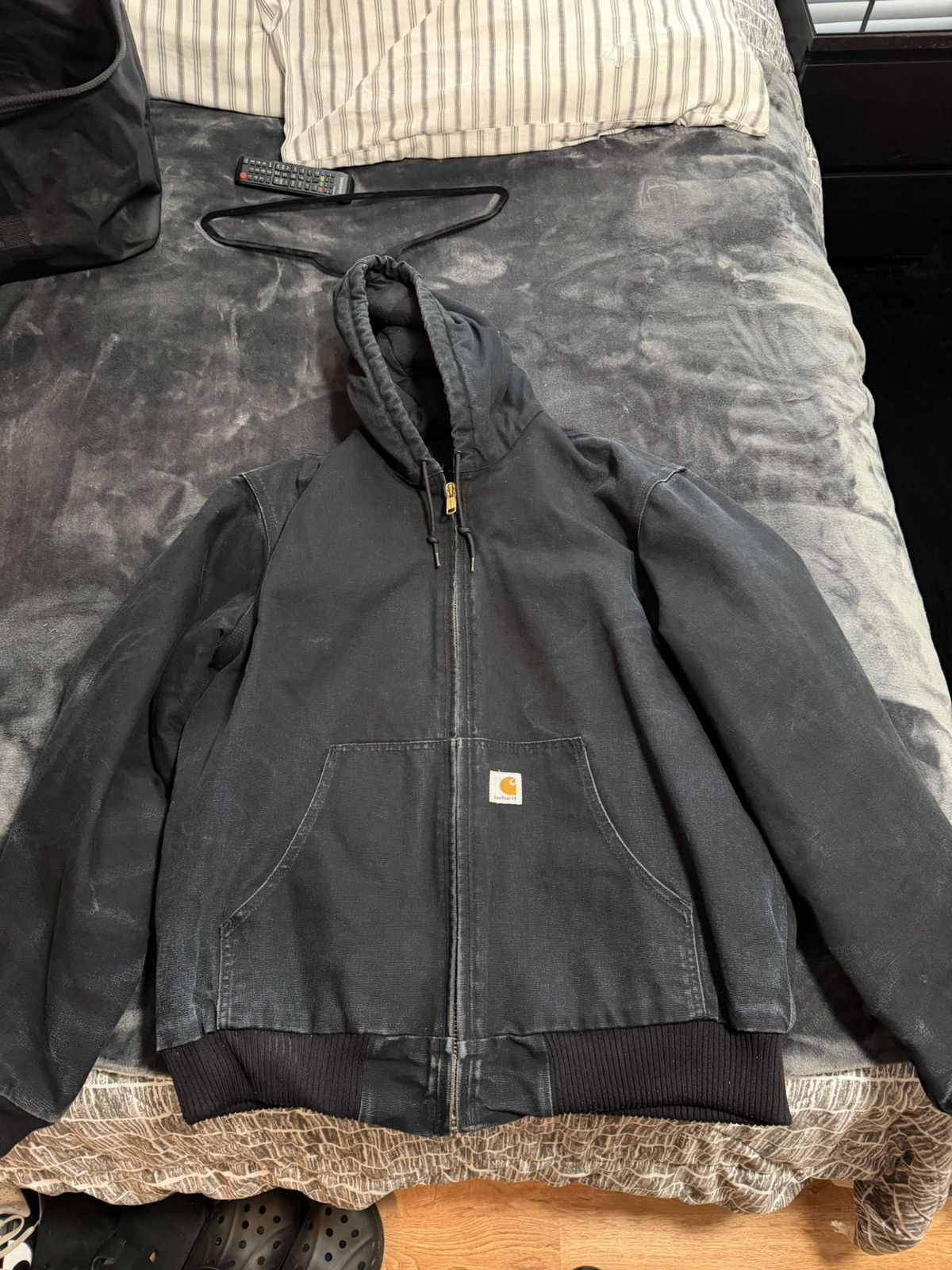 Carhartt Carhartt zip up jacket vintage Size US L / EU 52-54 / 3 - 1 Thumbnail