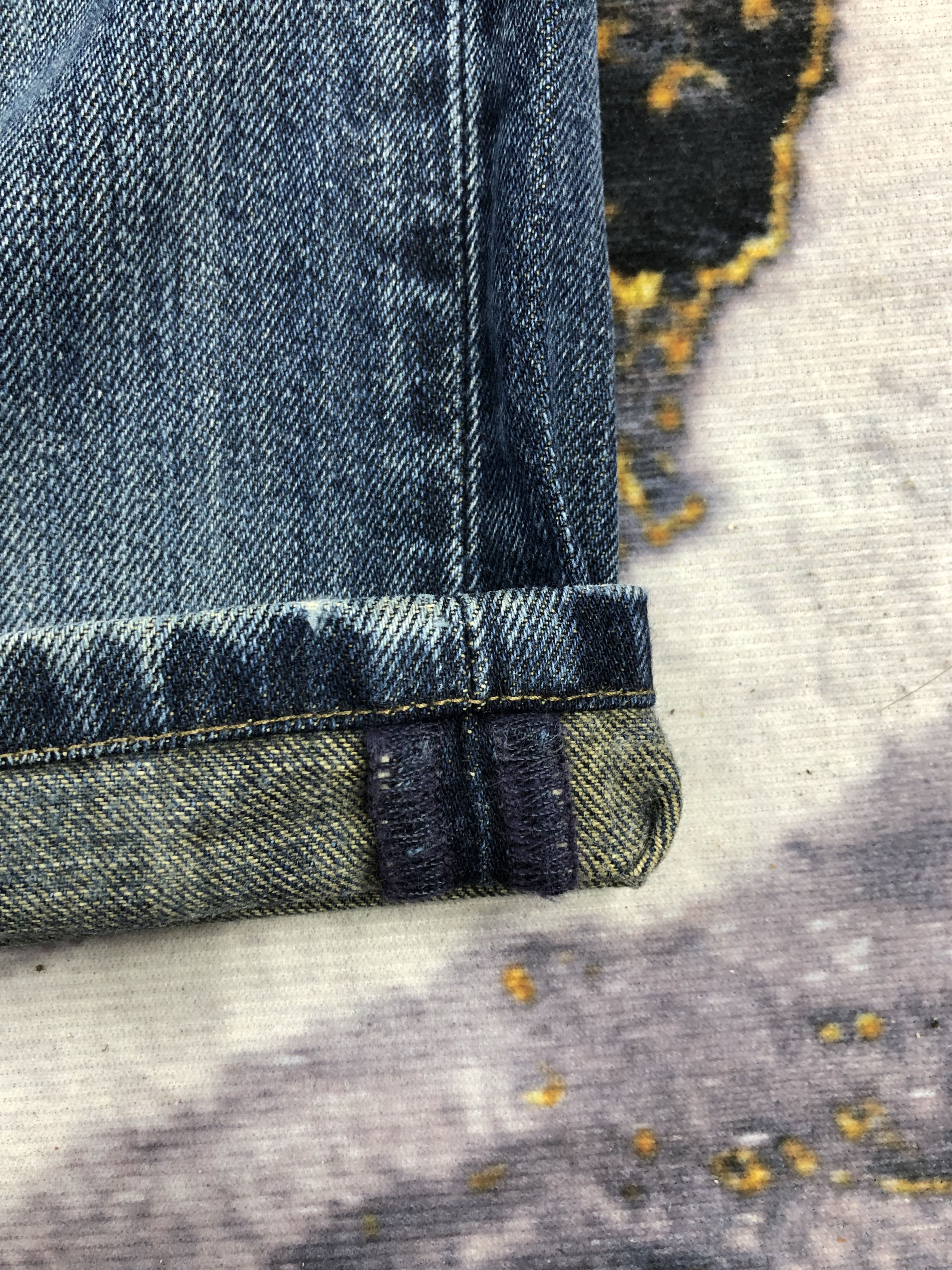 Levi's Vintage Levis 501 ct Faded Blue Jeans DPP0061 Size US 34 / EU 50 - 9 Thumbnail