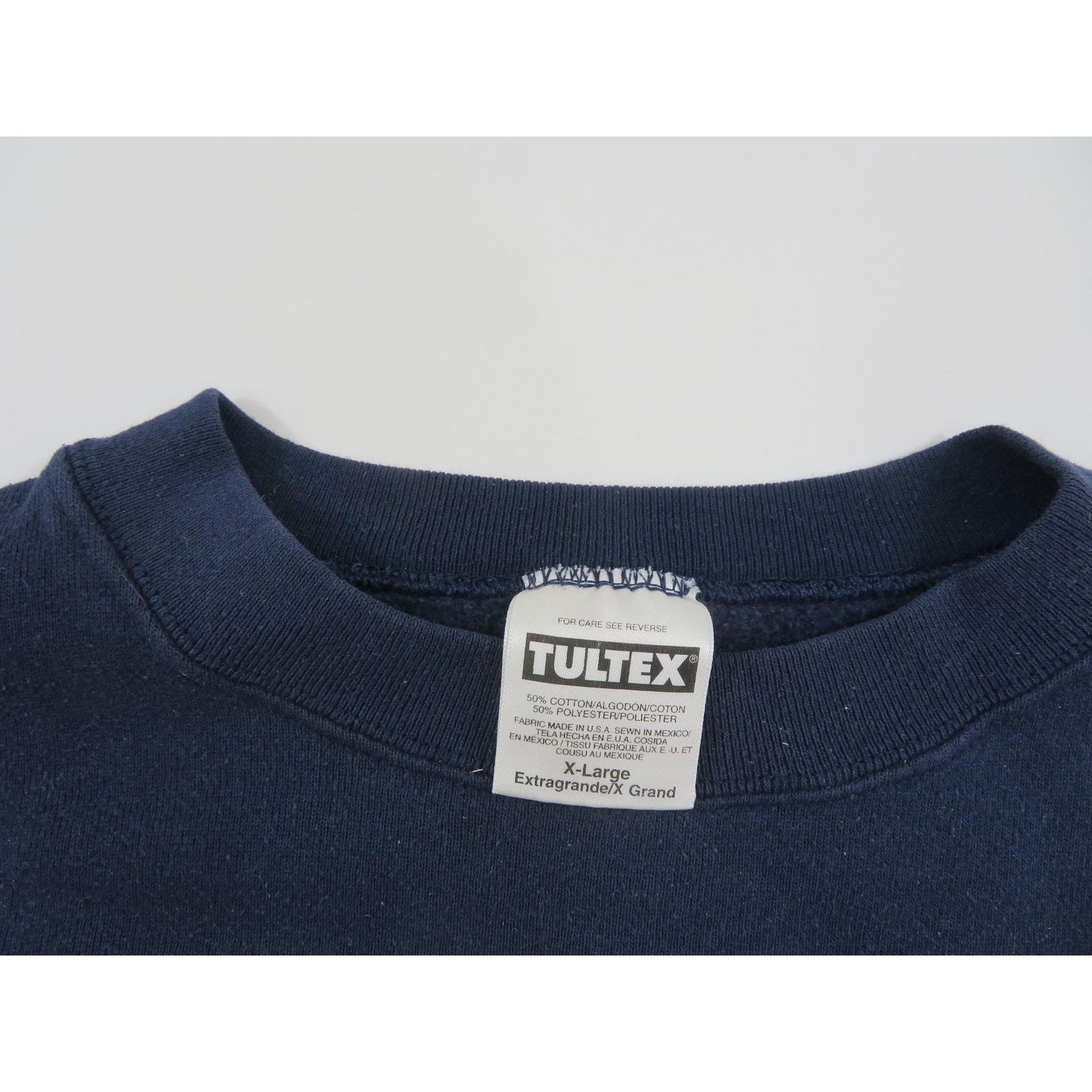 Tultex Pennsylvania Bald Eagle Sweatshirt, Blue White Sz XL 1990s Size US XL / EU 56 / 4 - 4 Thumbnail