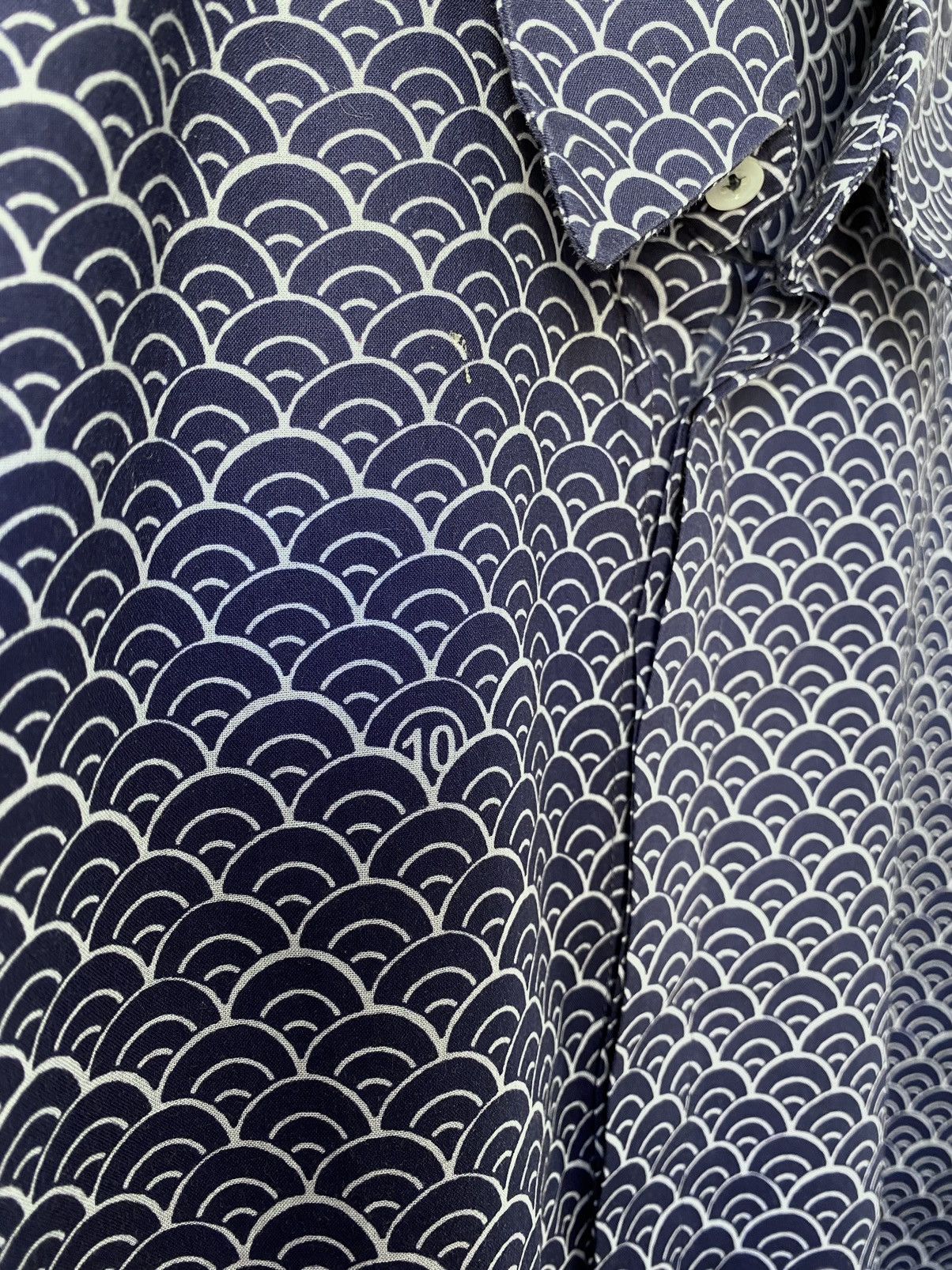 Maison Margiela Maison Martin Margiela Cotton Navy Shirt Size:40 Size US M / EU 48-50 / 2 - 5 Thumbnail