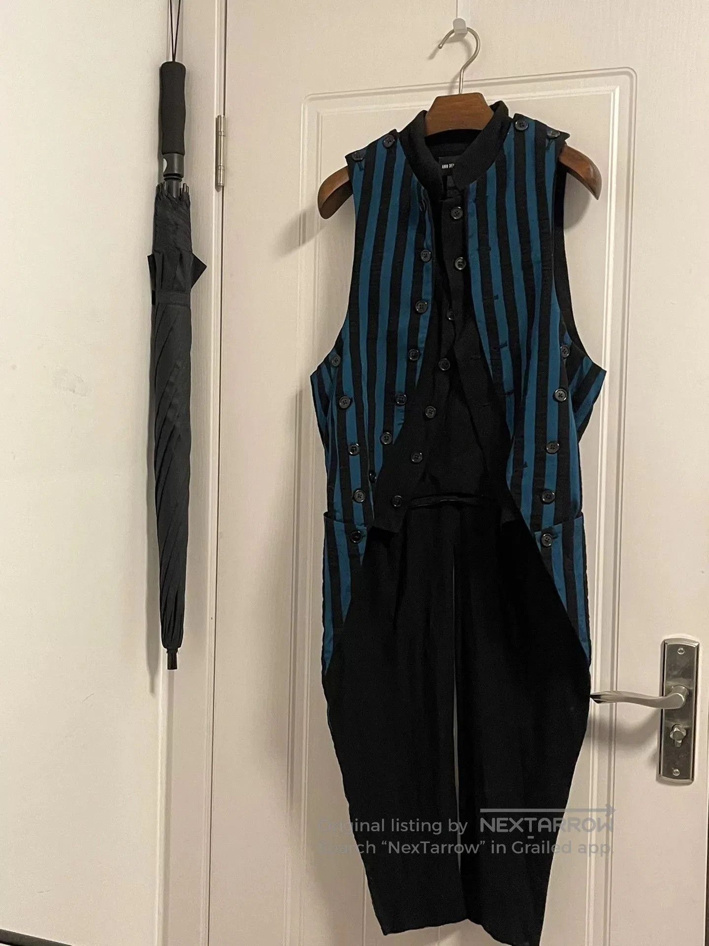 Ann Demeulemeester Ann Demeulemeester 18AW Navy Tailcoat Vest. Size US S / EU 44-46 / 1 - 2 Thumbnail