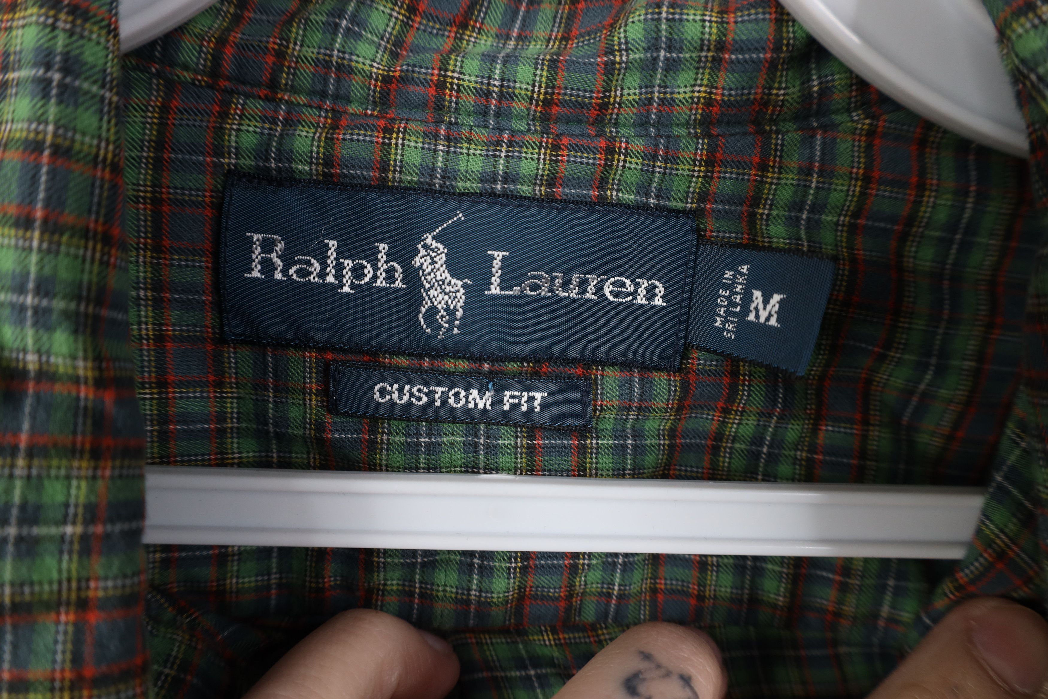 Ralph Lauren Vintage 90s Ralph Lauren Fit Flannel Button Down Shirt Size US M / EU 48-50 / 2 - 8 Thumbnail
