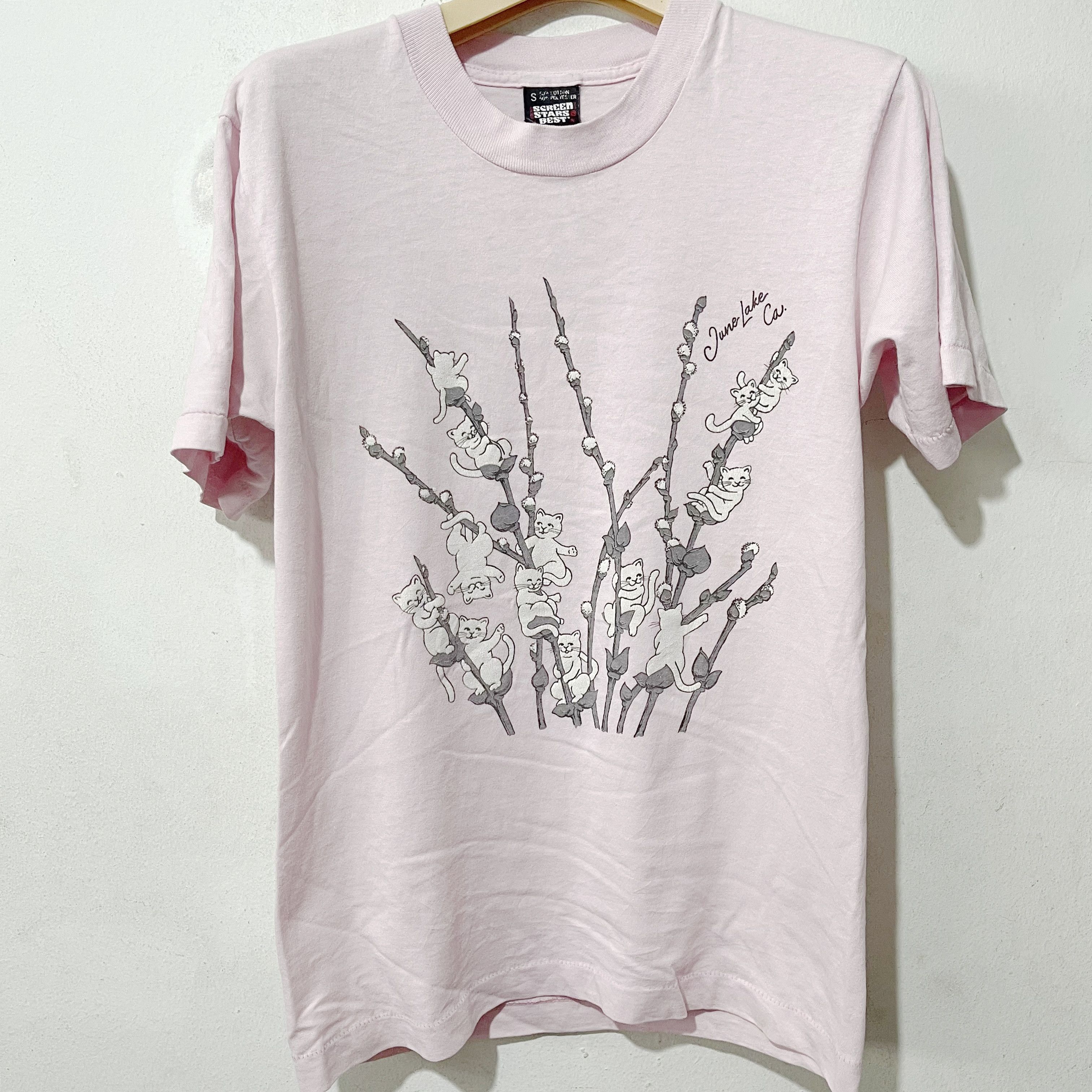 Vintage Vintage 90s Cat Shirt Size US XS / EU 42 / 0 - 1 Thumbnail
