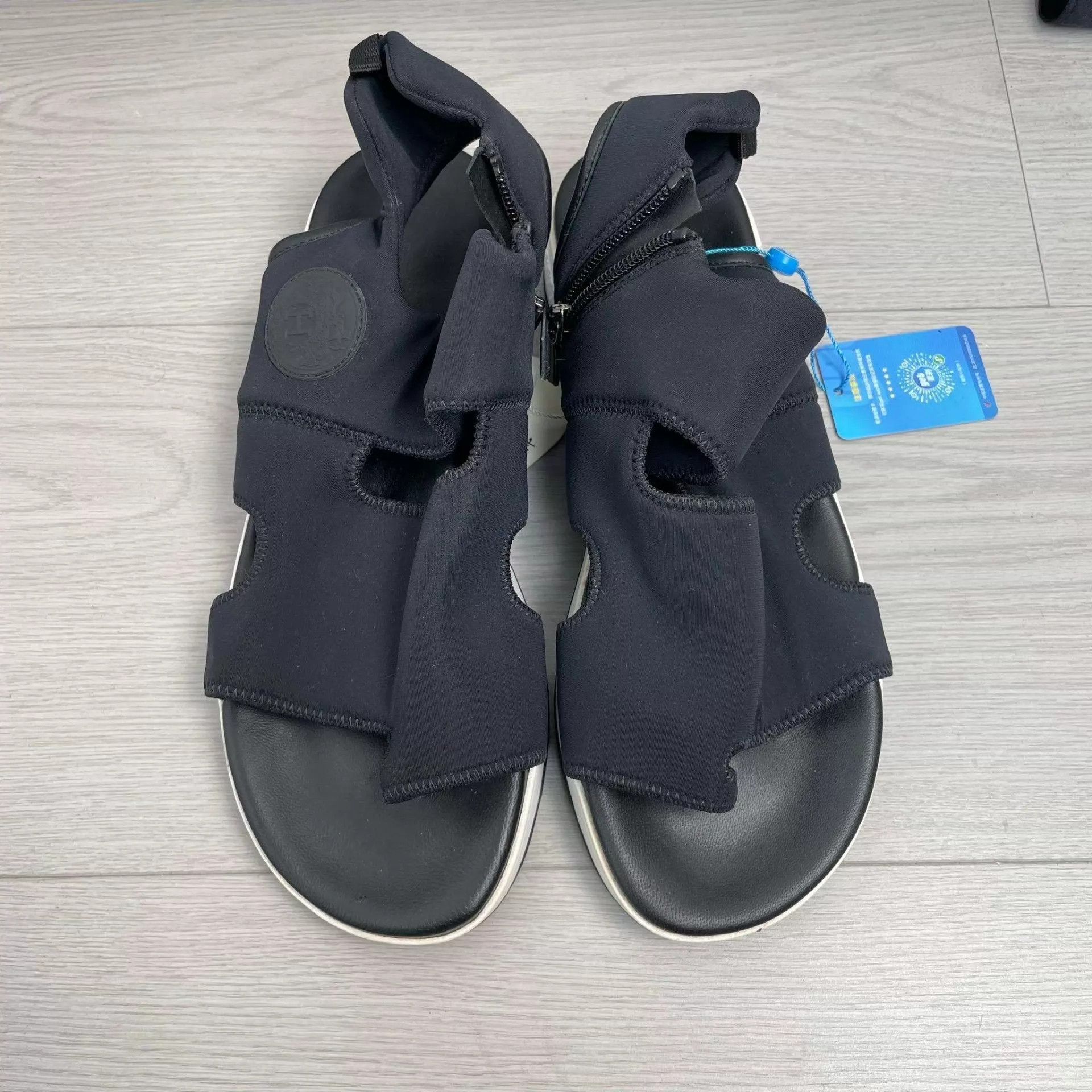 Hermes Hermès Men's sandals 41.5 black Size US 8.5 / EU 41-42 - 1 Thumbnail