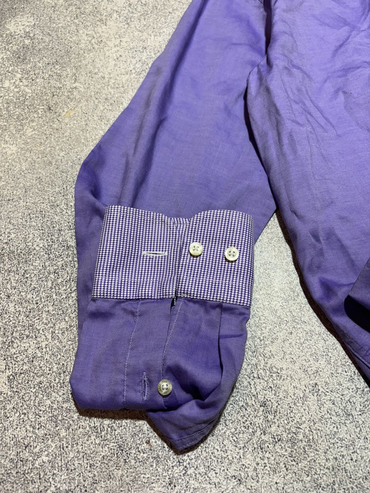 Etro Etro Milano Shirt Slim Fit Purple size M Size US M / EU 48-50 / 2 - 9 Thumbnail