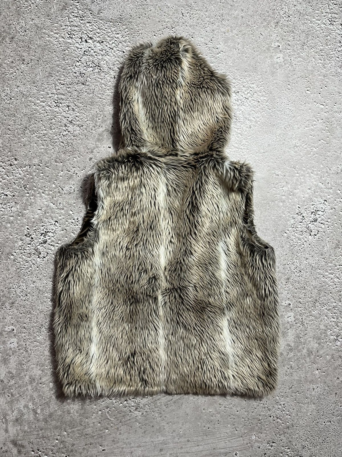 If Six Was Nine × Japanese Brand × Vintage Woman’s Y2K Hype Japanese Brand Fur Faux Vest Size M / US 6-8 / IT 42-44 - 9 Thumbnail