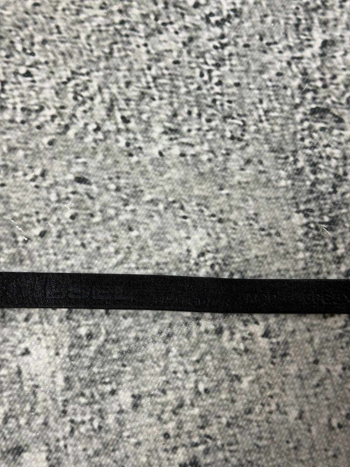 Diesel Diesel leather belt multicolour moving letters Y2K black Size 40 - 7 Thumbnail