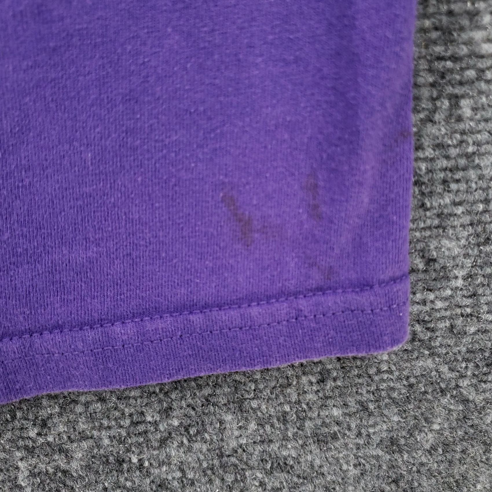 Hurley Hurley T-Shirt Mens L Purple Basic Crew Neck Short Sleeve Graphic Tee Size US L / EU 52-54 / 3 - 6 Thumbnail