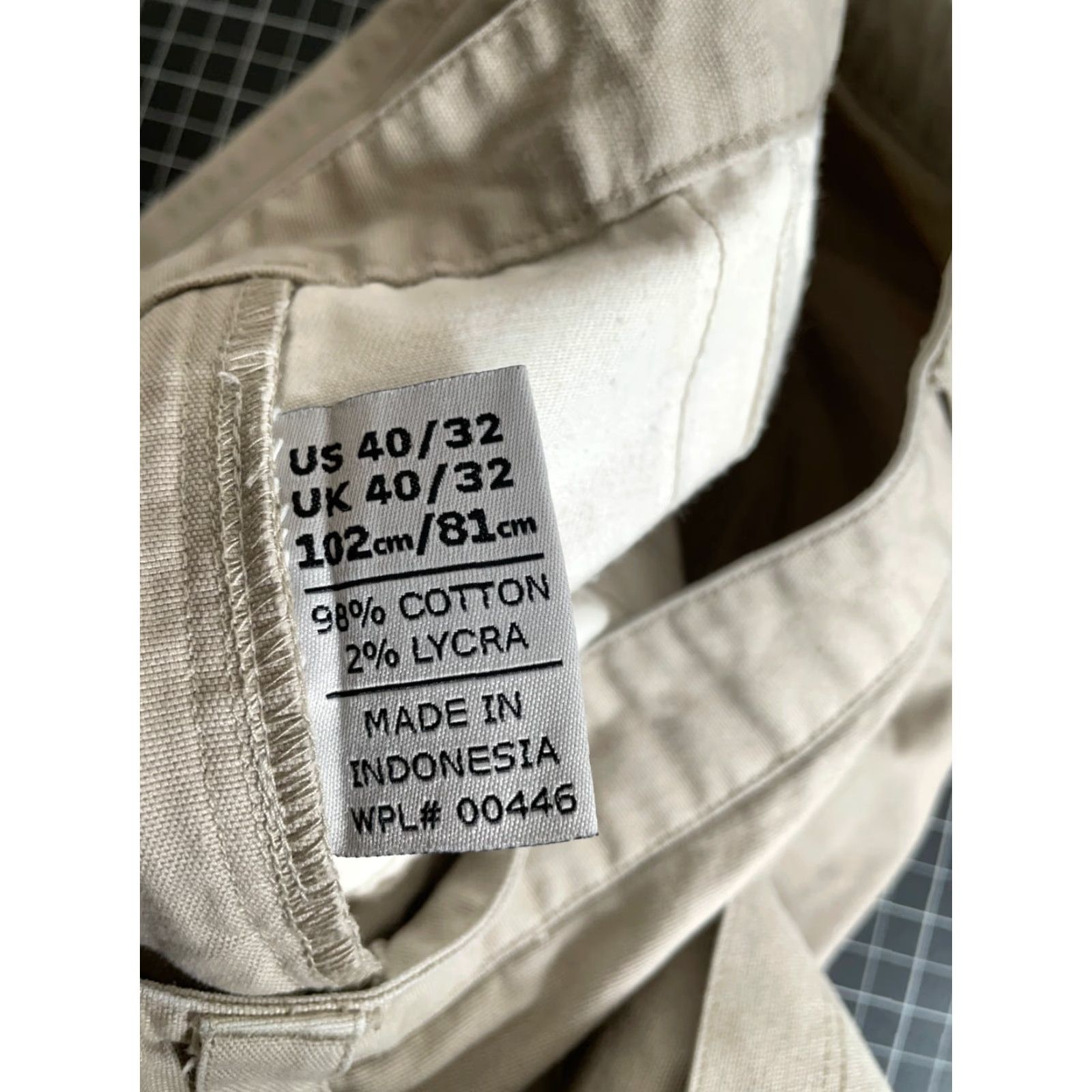 Doublet VINTAGE Vertx Cargo Pants Men's 38x31 Beige Utility Workwear Straight Leg 40x32 Tag Mens Pants Size US 38 / EU 54 - 4 Thumbnail