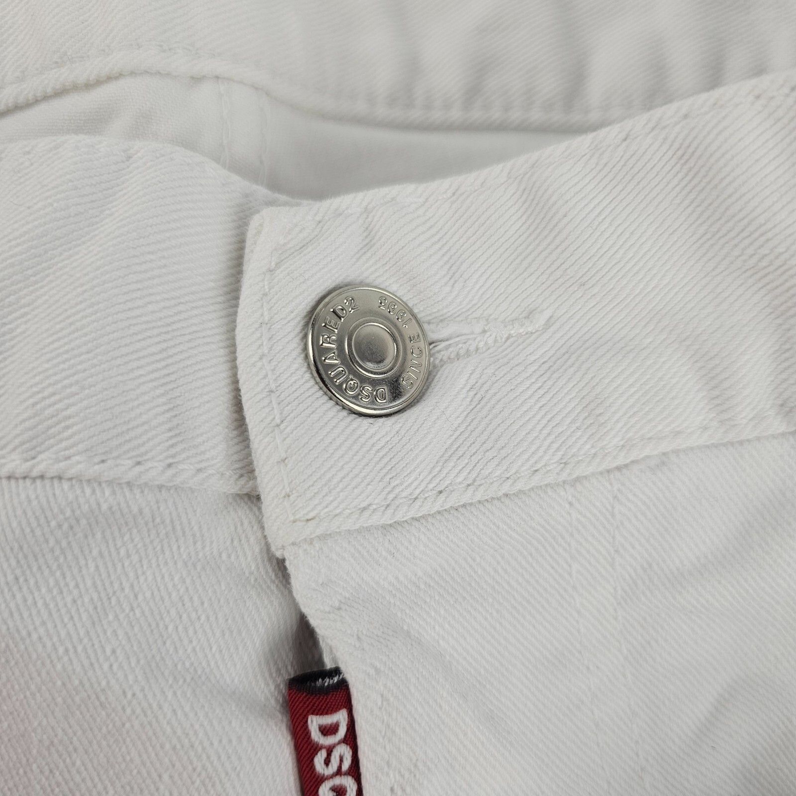 Dsquared2 DSQUARED2 White Jeans Size IT56 New Size US 40 / EU 56 - 6 Thumbnail