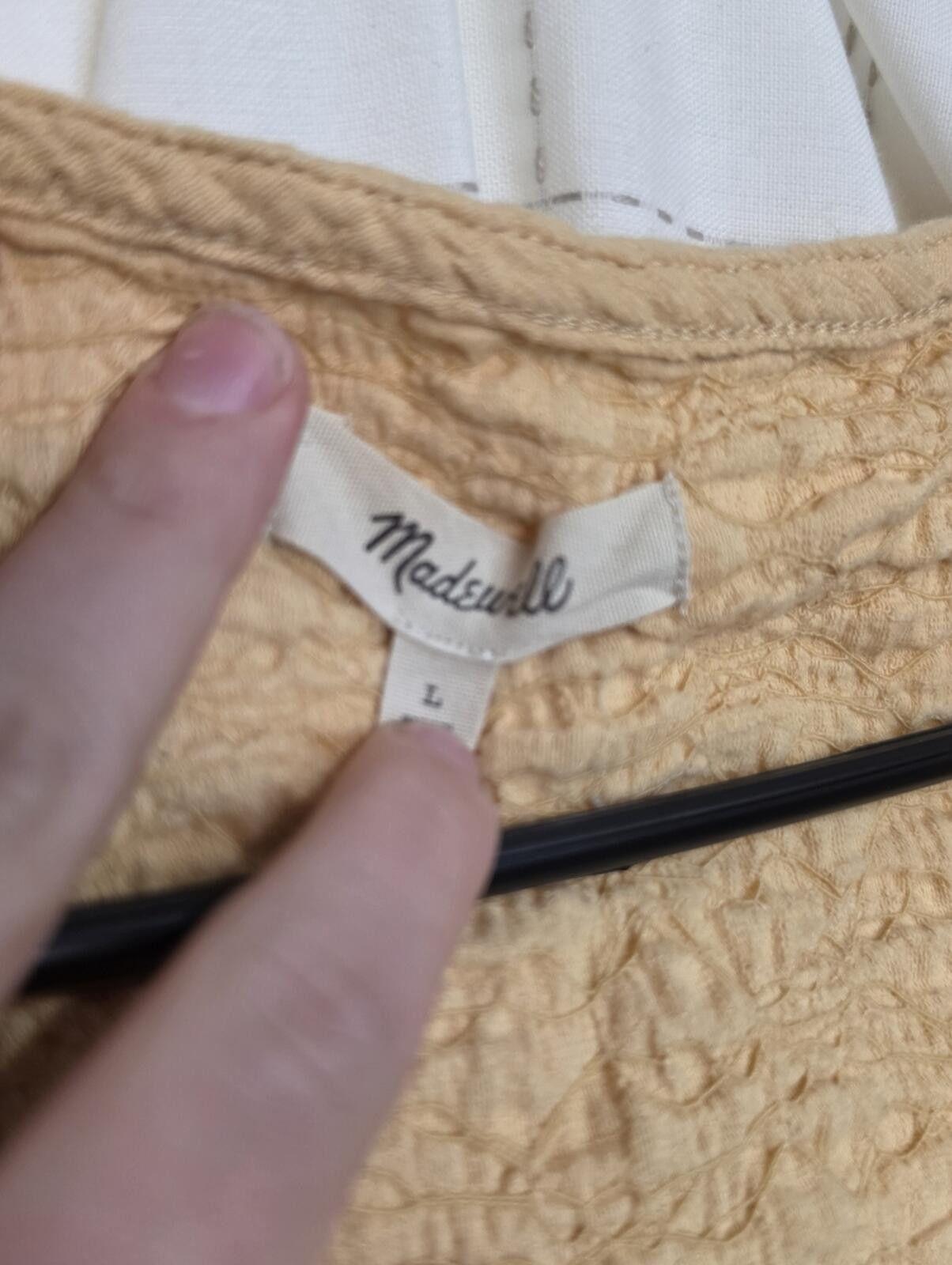 Madewell Madewell Popcorn-Knit Twist-Front Sleeveless Top Size M / US 6-8 / IT 42-44 - 3 Thumbnail