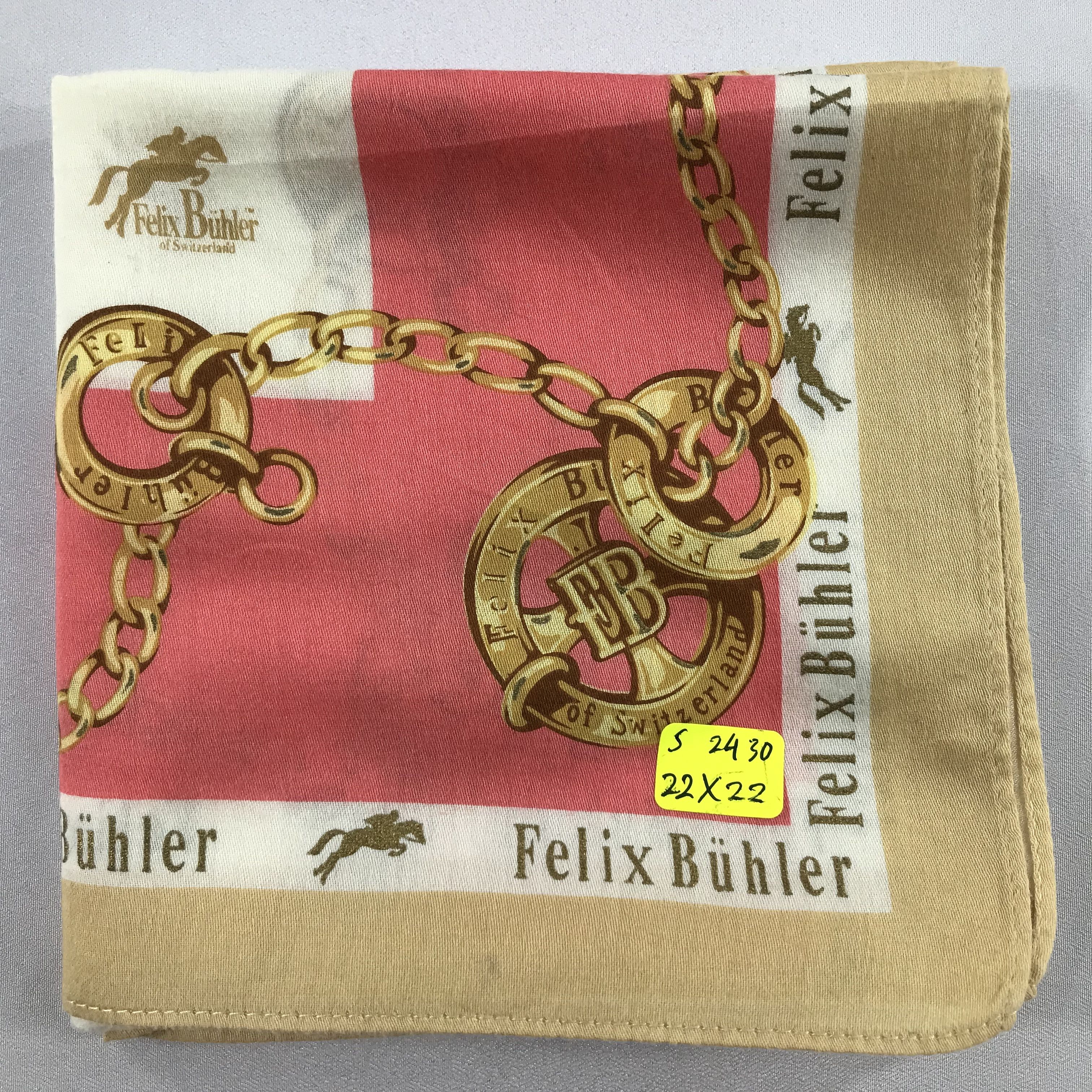 Vintage Felix Buhler Bandana / Handkerchief / Neckerchief - S2430 Size ONE SIZE - 5 Thumbnail