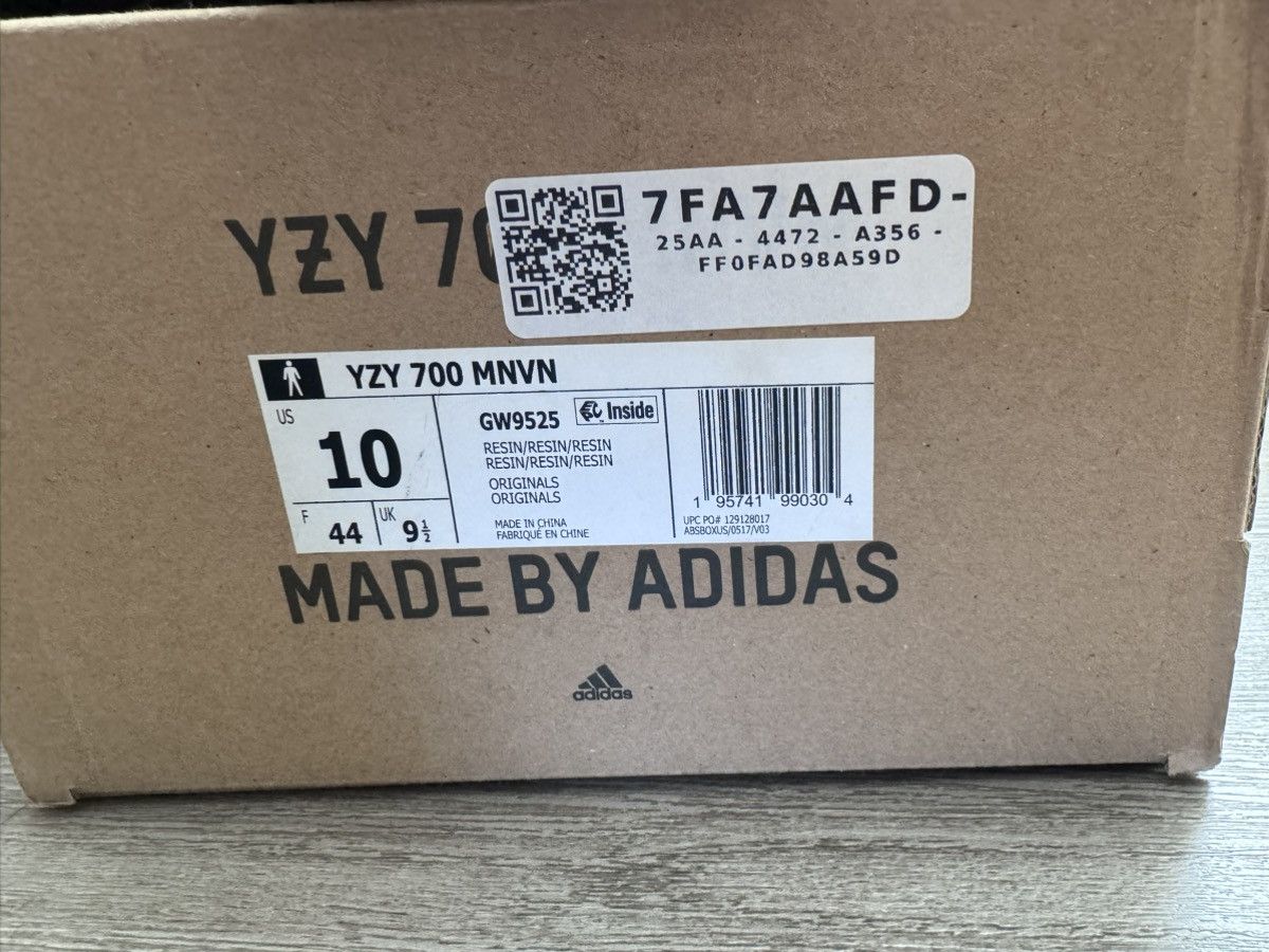 Adidas Yeezy boost 700 mnvn men size 10 Size US 10 / EU 43 - 12 Thumbnail