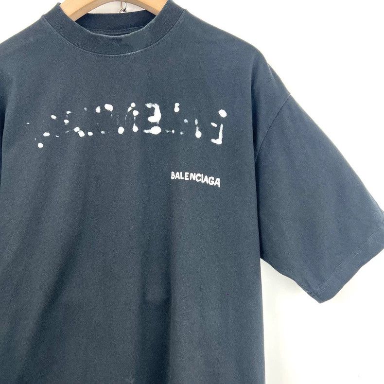 Balenciaga Balenciaga Black and white front and back blurry graffiti l Size US XS / EU 42 / 0 - 3 Thumbnail