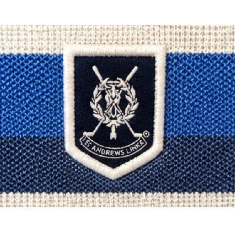 Brooks Brothers Brooks Brothers Golf Polo XL Blue Stripe St Andrews Links Size US XL / EU 56 / 4 - 5 Thumbnail