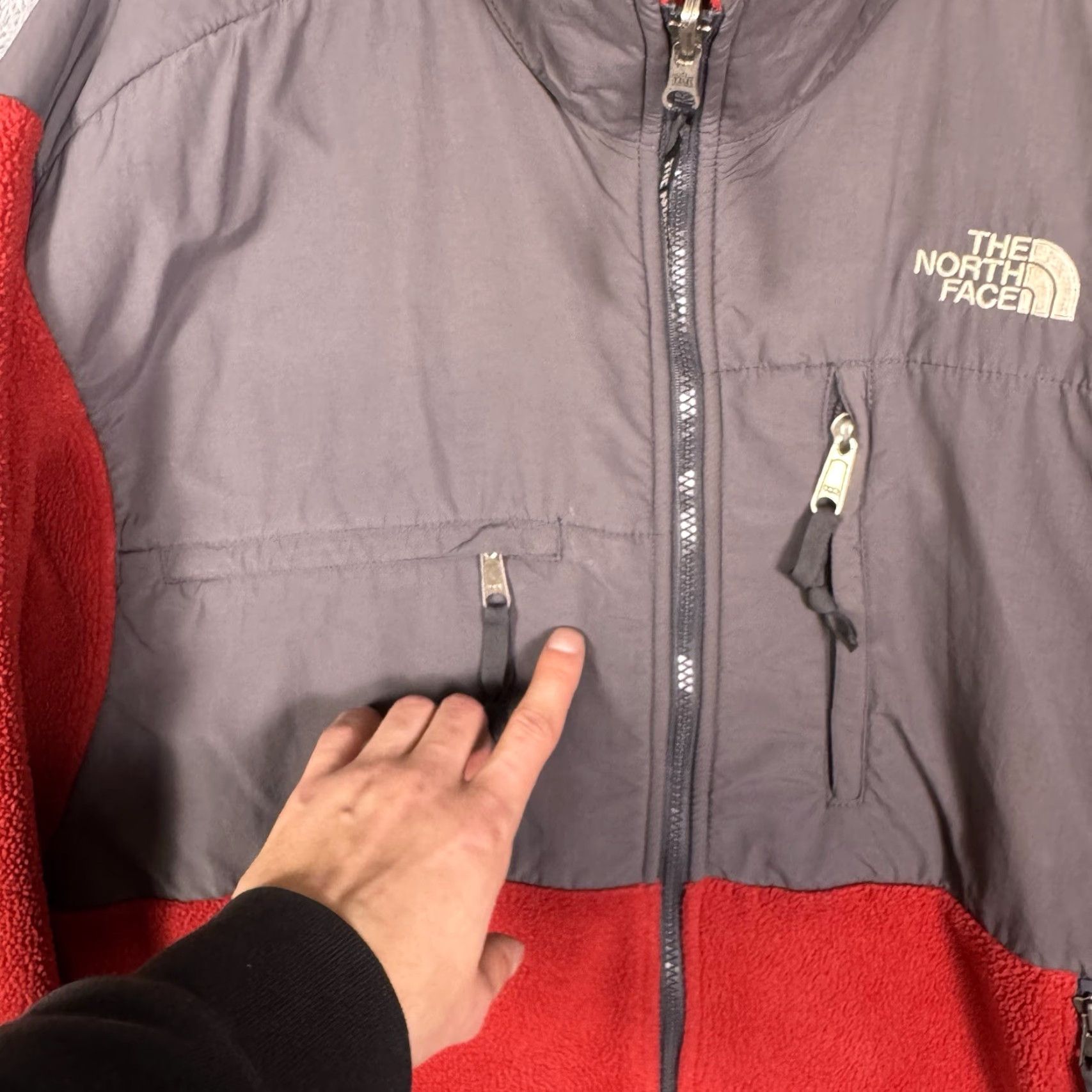 The North Face VINTAGE The North Face Denali Jacket Mens M Full Zip Fleece Red 90s Retro Outdoor Winter Windbreaker Size US M / EU 48-50 / 2 - 3 Thumbnail