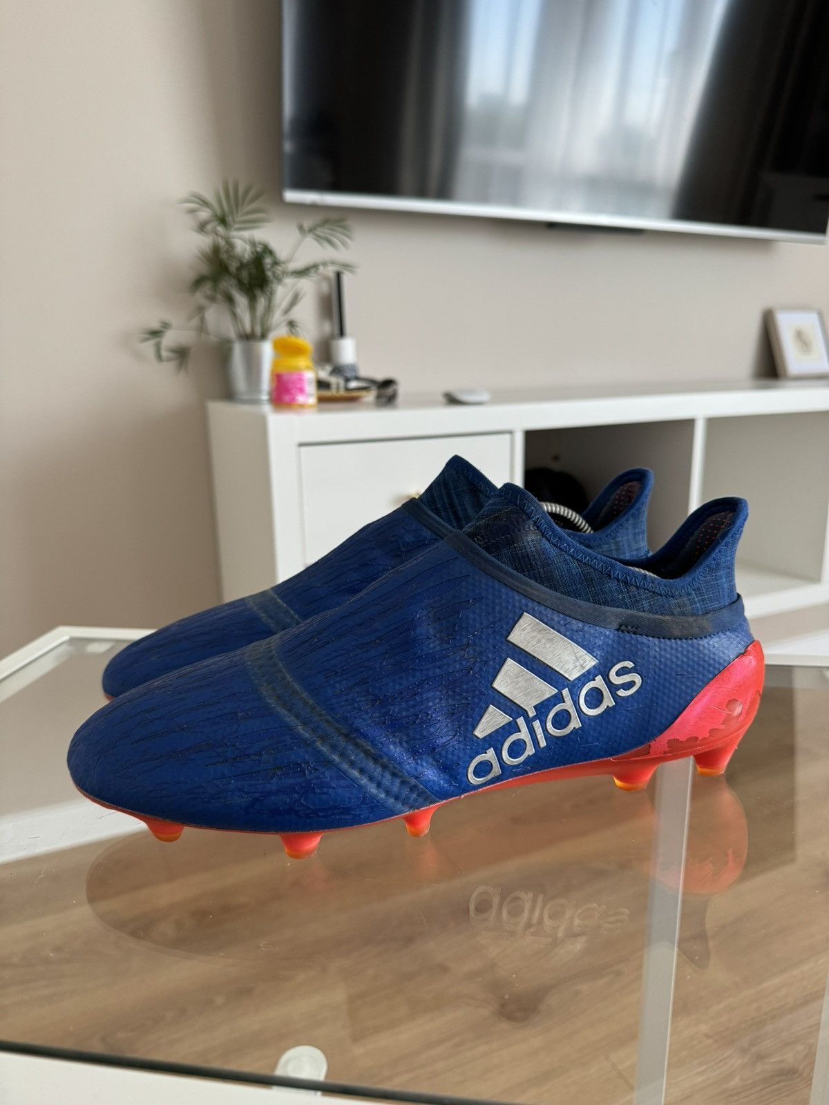 Adidas Adidas X 16+ Purechaos FG S79511 Boots Football Cleats Size US 10.5 / EU 43-44 - 4 Thumbnail