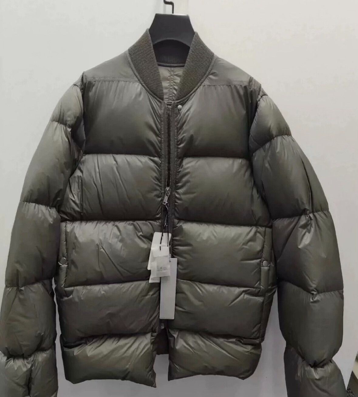 Rick Owens Rick Owens Green Flight Jacket Size US XXS / EU 40 - 1 Thumbnail